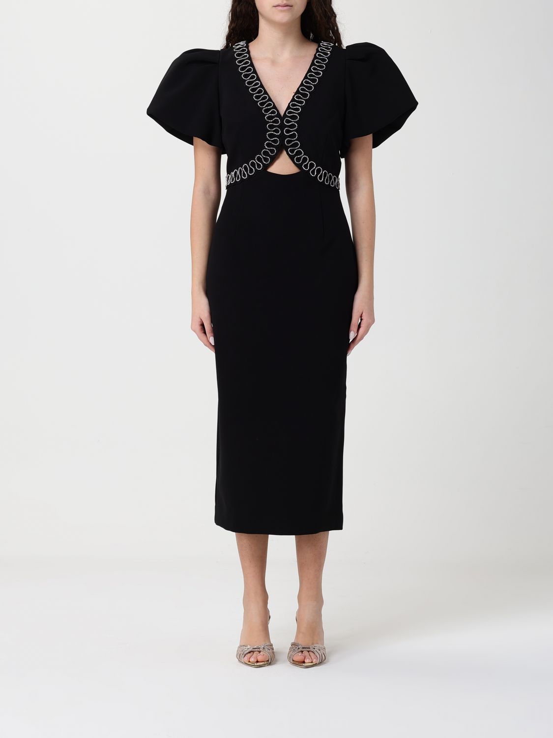 Dress REBECCA VALLANCE Woman color Black