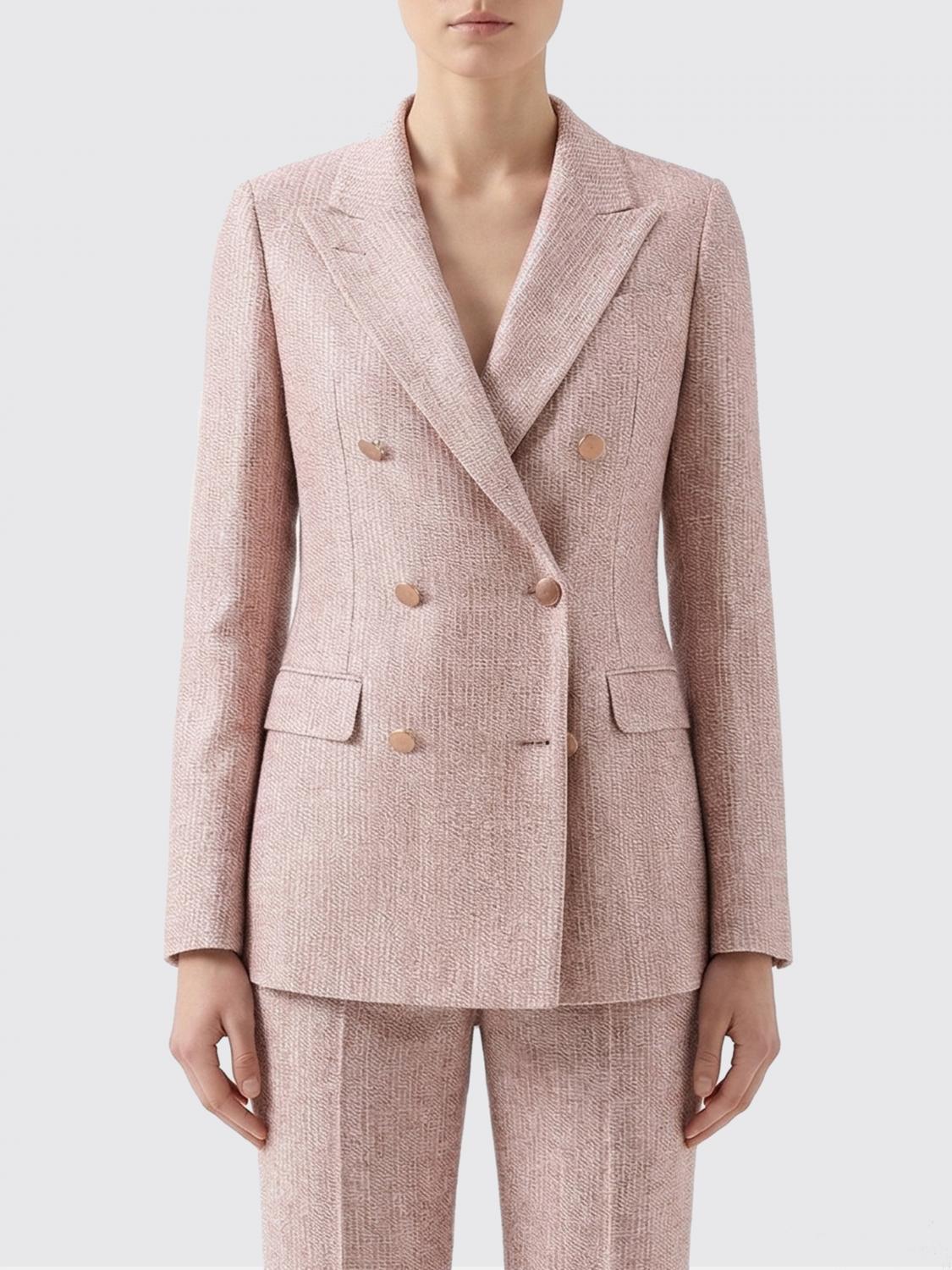 TAGLIATORE Zweireiher-Blazer aus Baumwolle