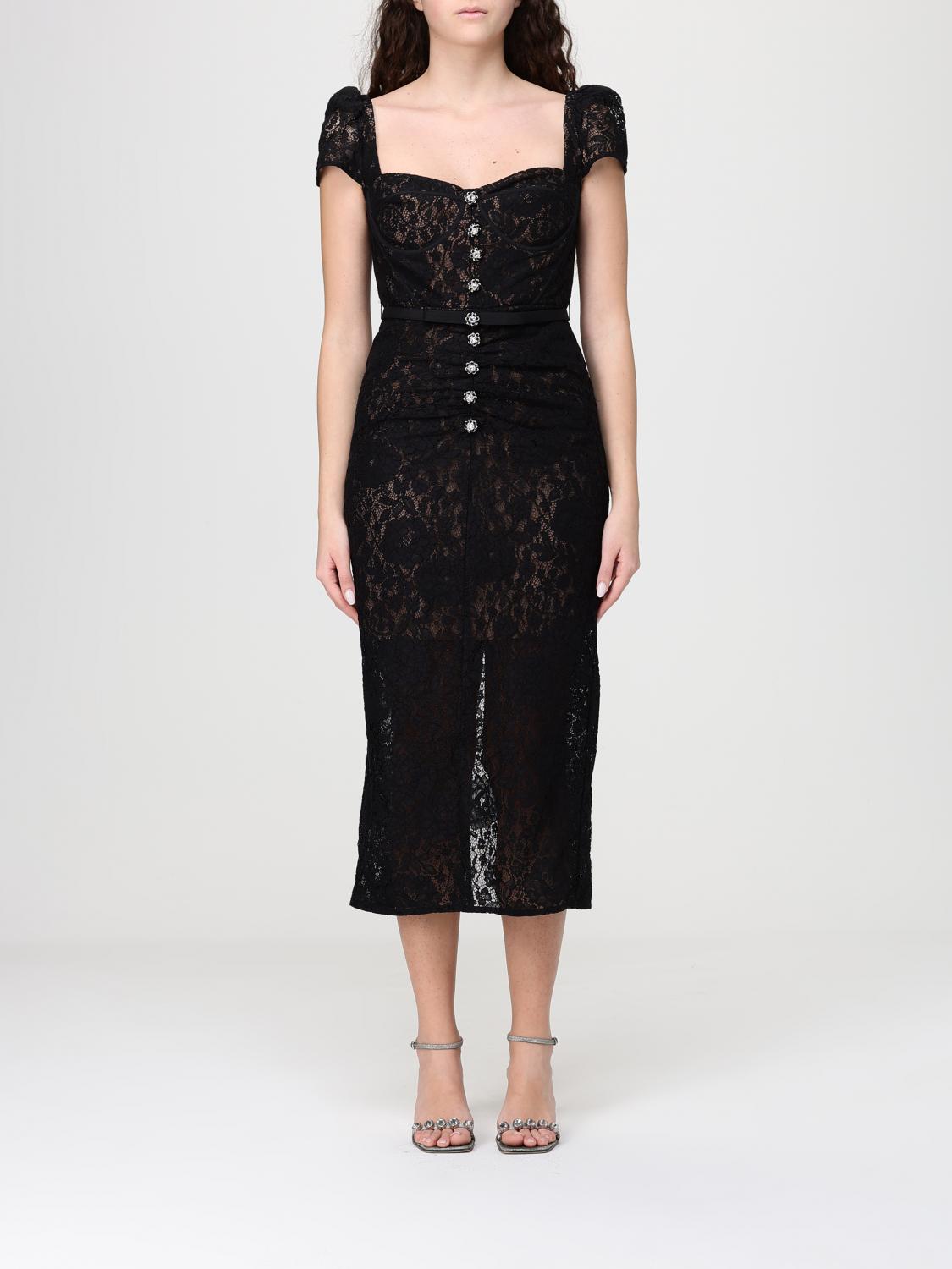 SELF-PORTRAIT Midi-Kleid aus Spitze