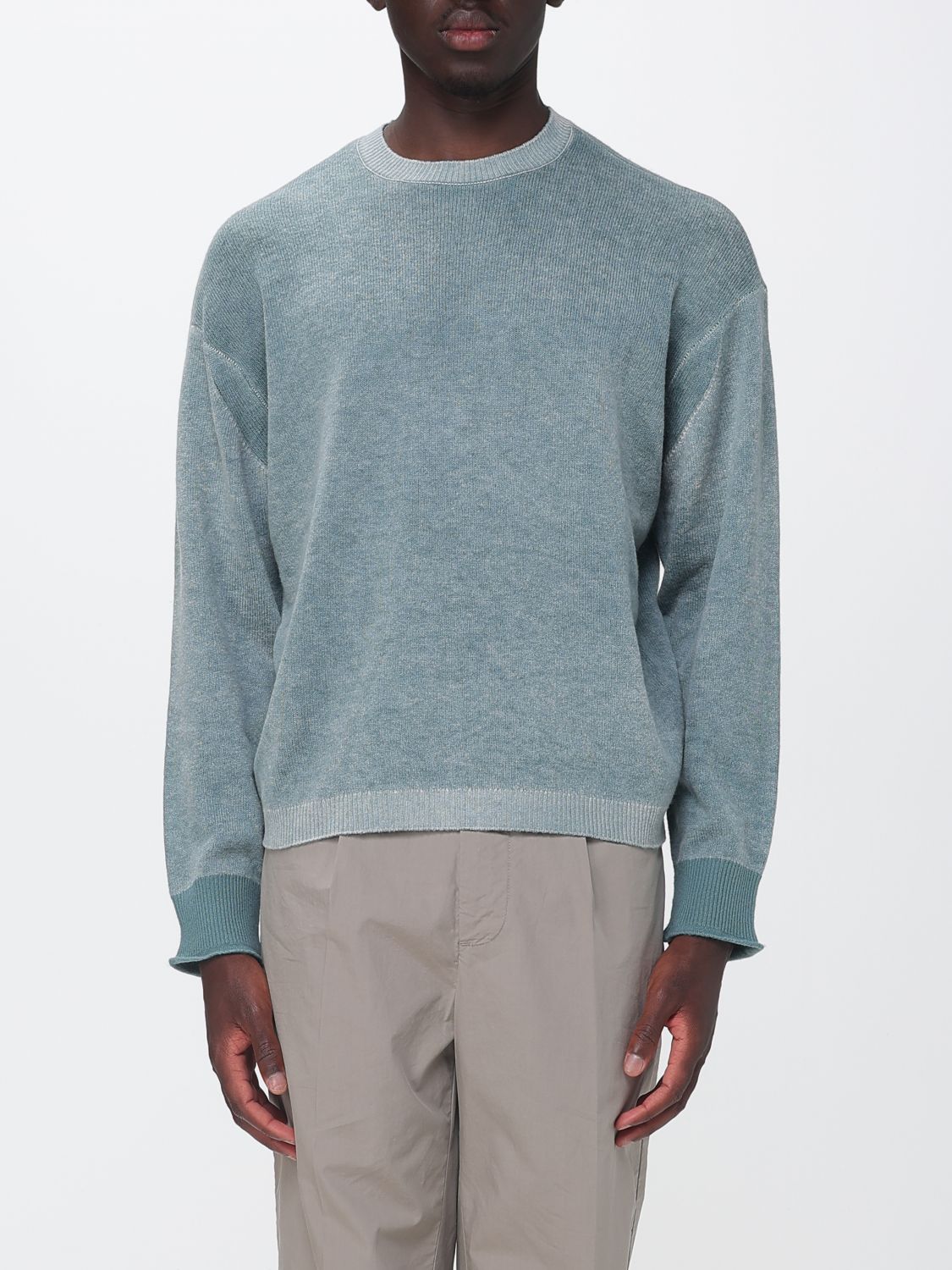 EMPORIO ARMANI Maglia in lana vergine e cashmere