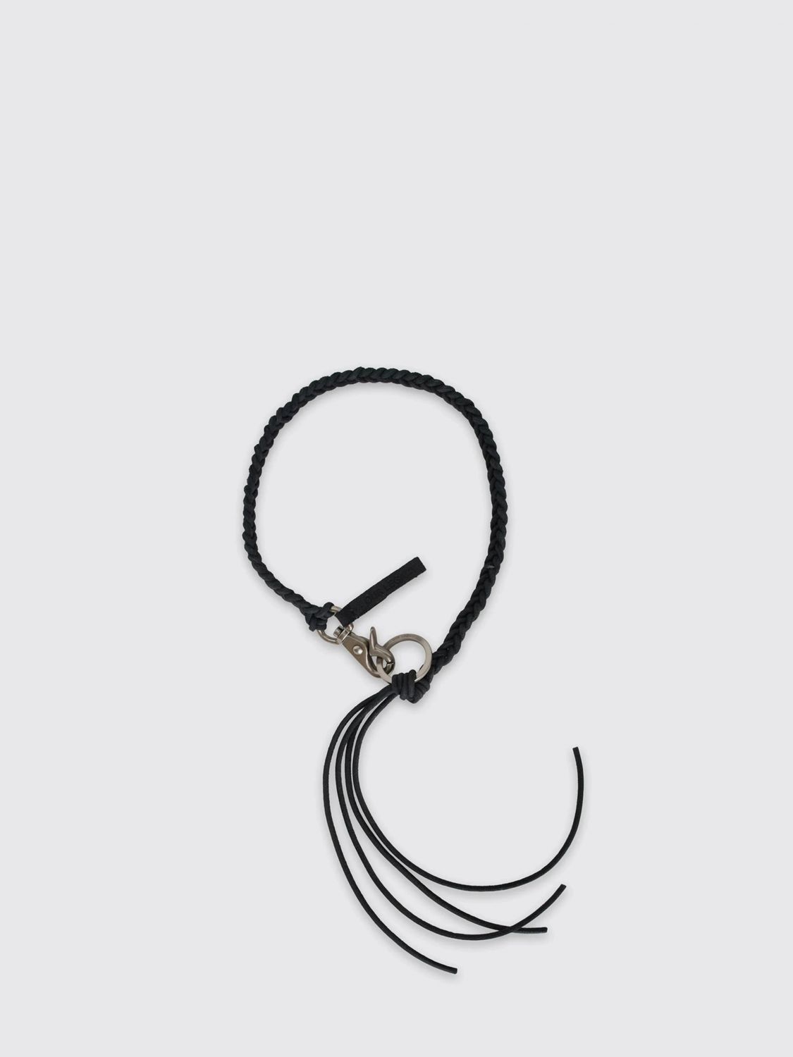 OUR LEGACY Braided Leather Rope Necklace