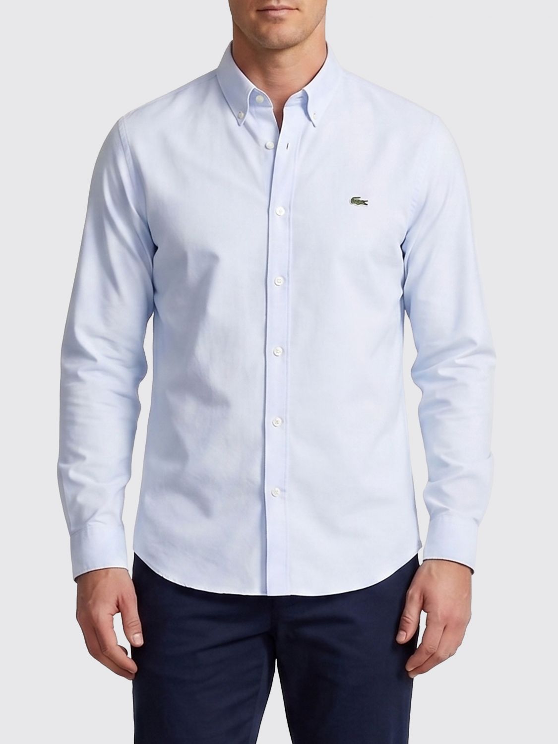 LACOSTE Klassisches Baumwollhemd