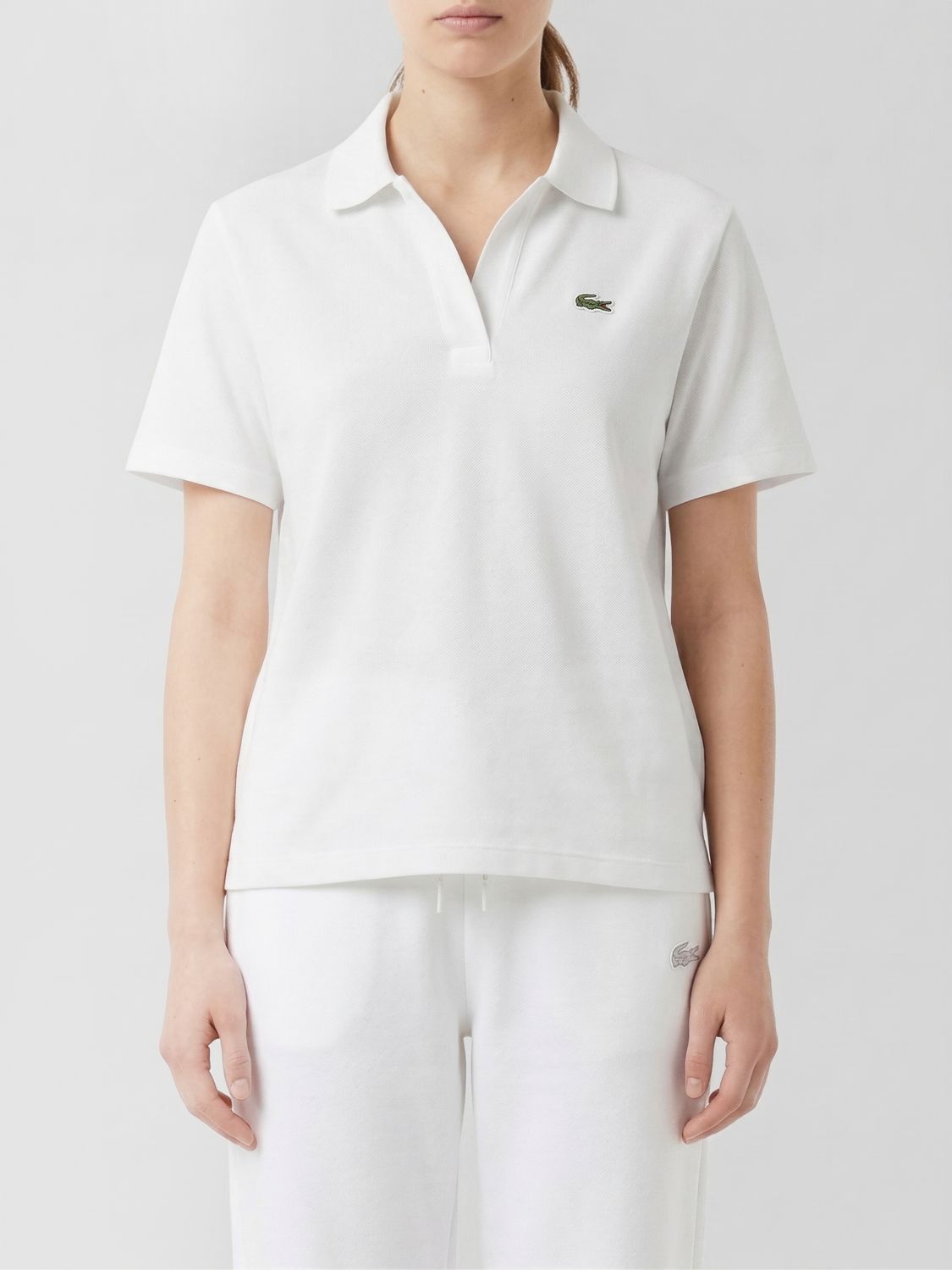 LACOSTE Polo aus Baumwollmischung mit Logo