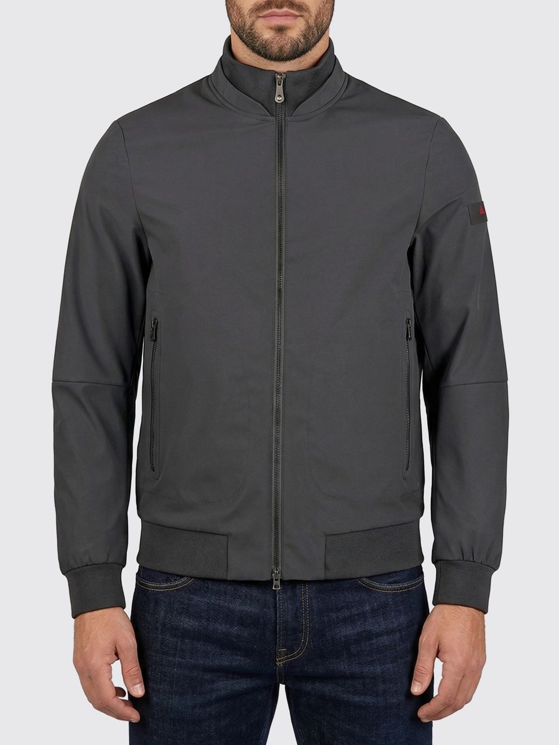 Peuterey Bofin Polyester Bomber In 블랙