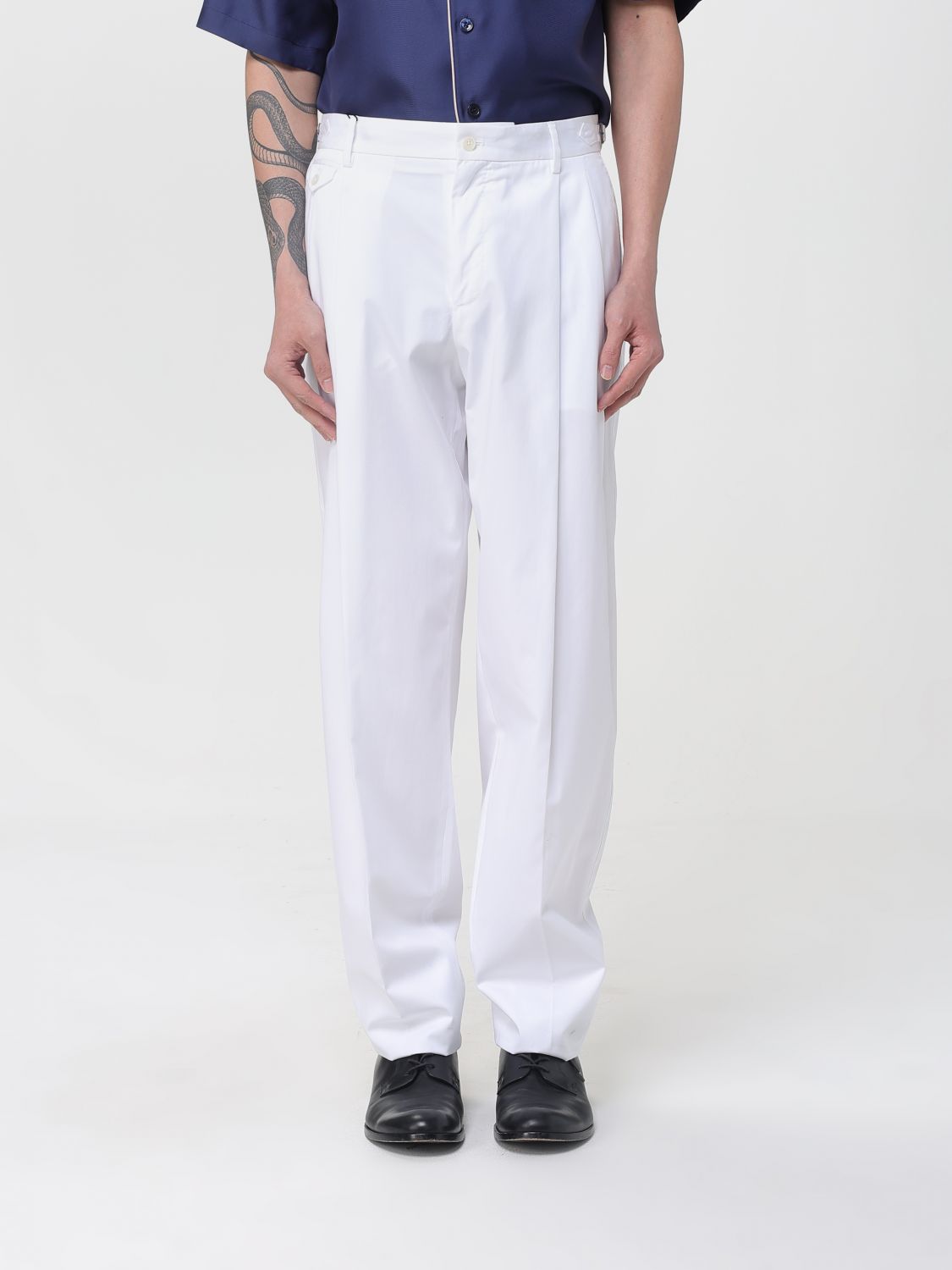 Dolce & Gabbana Cotton Tailored Pants