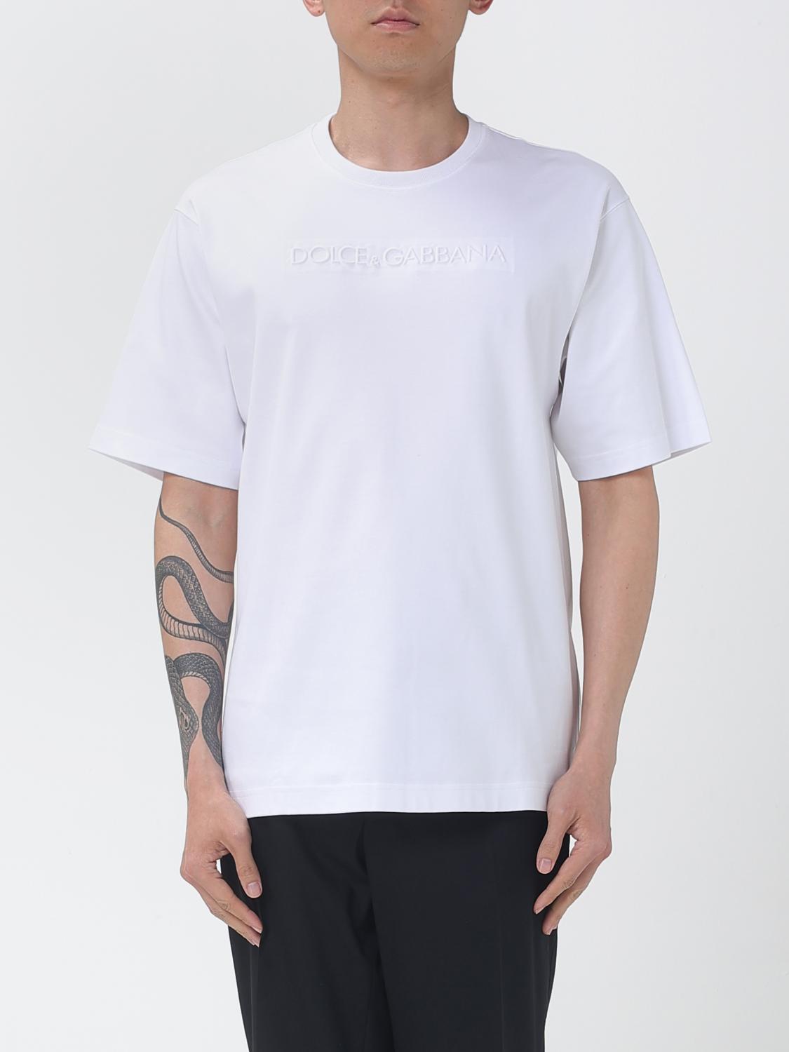 DOLCE & GABBANA Basic Baumwoll-T-Shirt