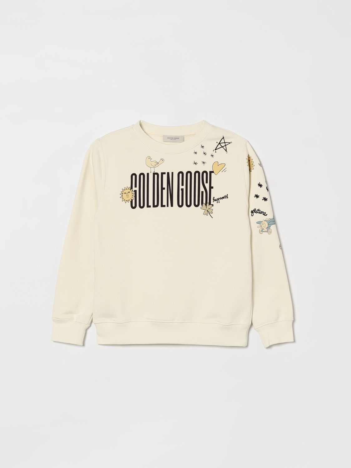 GOLDEN GOOSE Rundhals-Sweatshirt aus Baumwollmischung