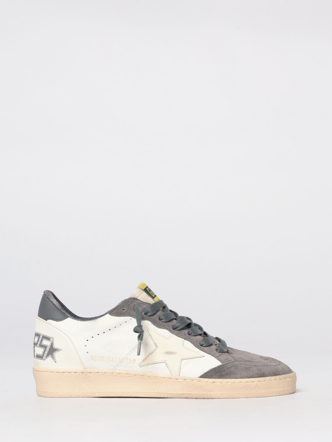 GOLDEN GOOSE Ball Star Used-Leder-Sneakers