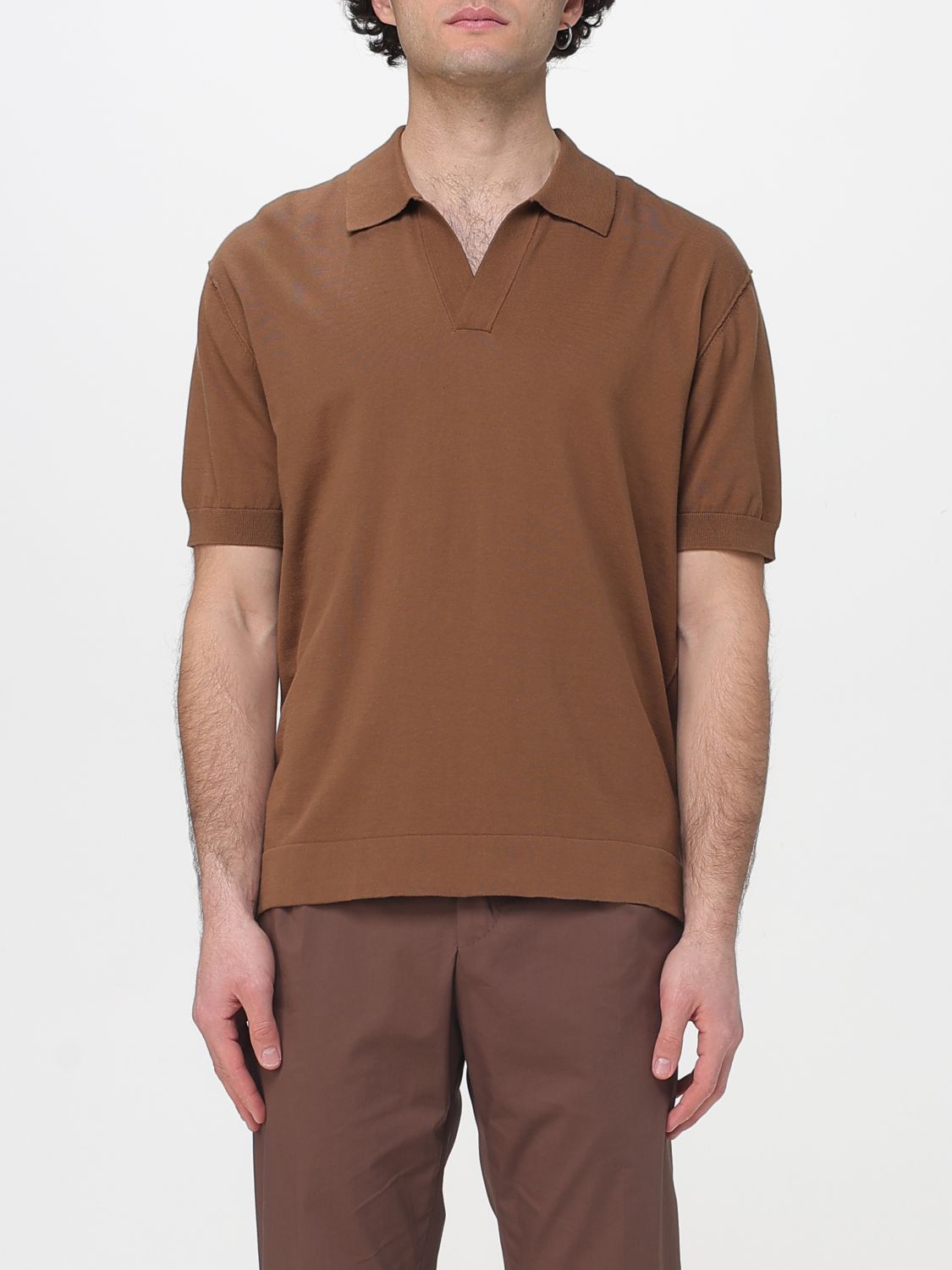 Paolo Pecora Knit Polo Shirt