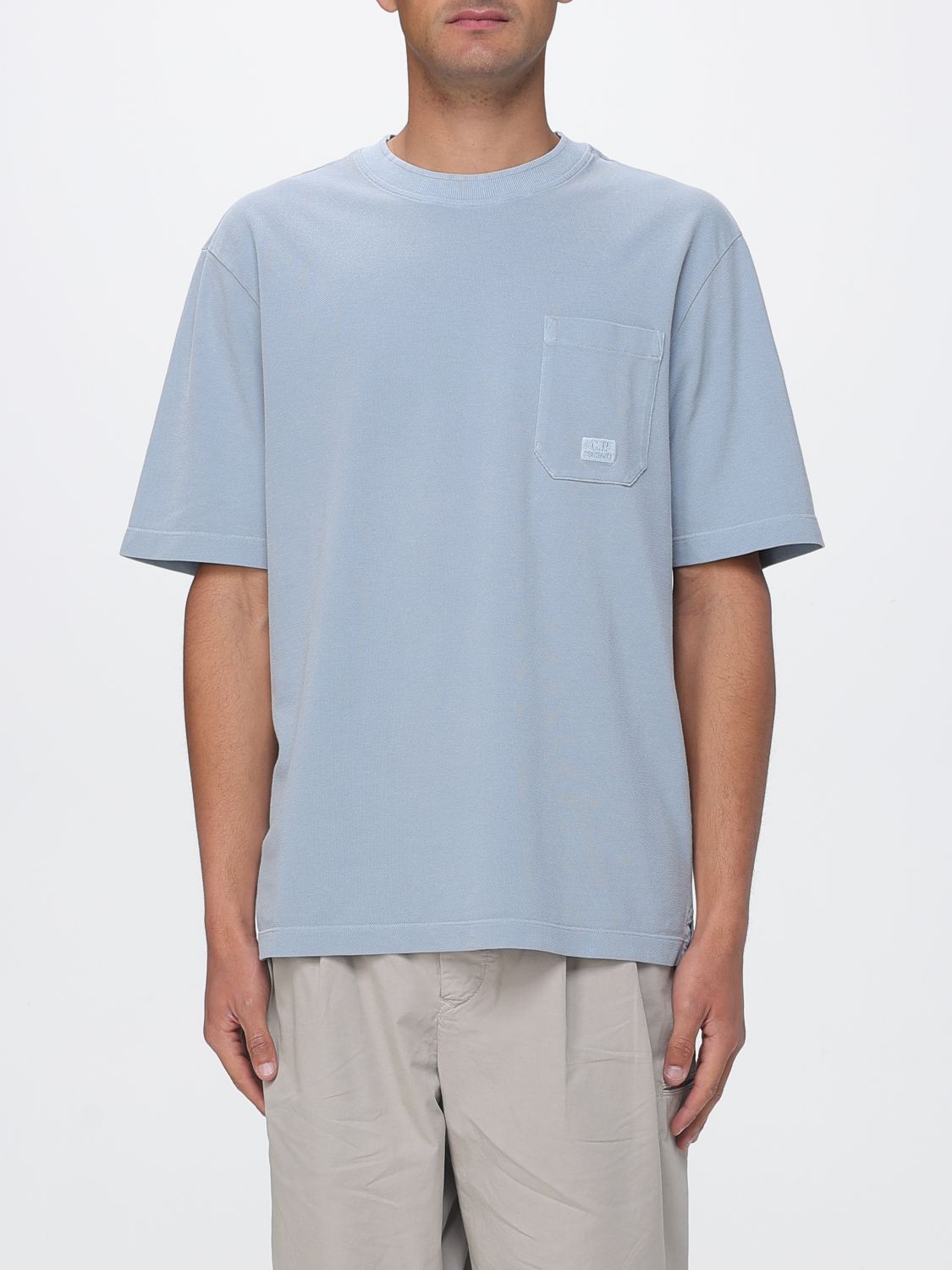 C. P. COMPANY 24/1 Baumwoll-Piqué T-Shirt