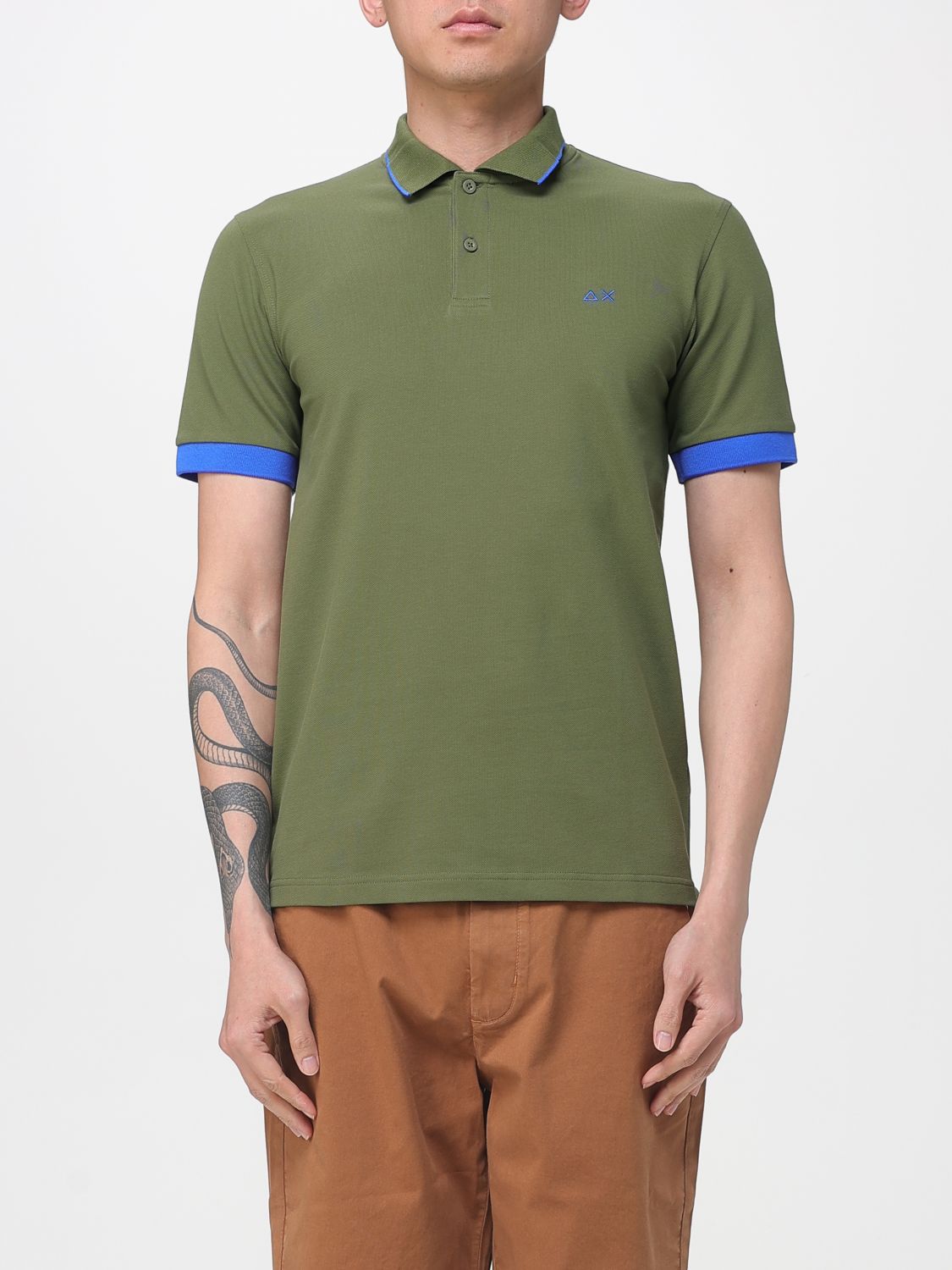Sun68 Cotton Polo Shirt
