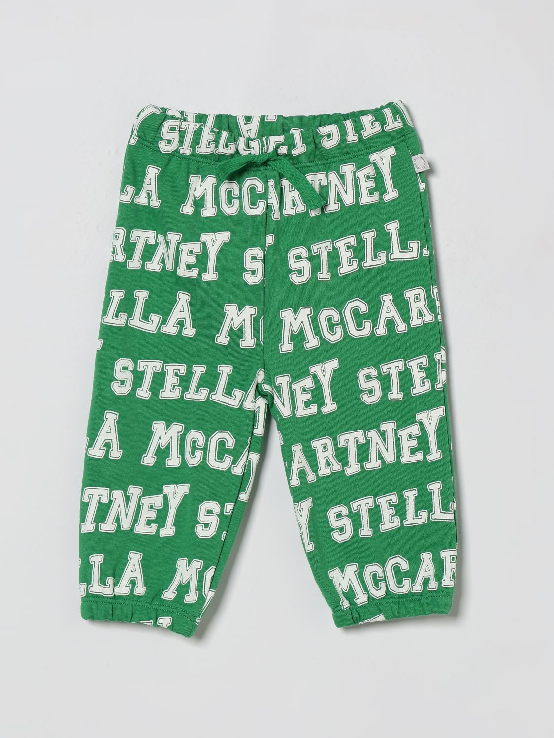 STELLA MCCARTNEY KIDS Cotton Jogging Trousers with Logo　STELLA MCCARTNEY KIDS ロゴ入りコットンジョギングパンツ STELLA
