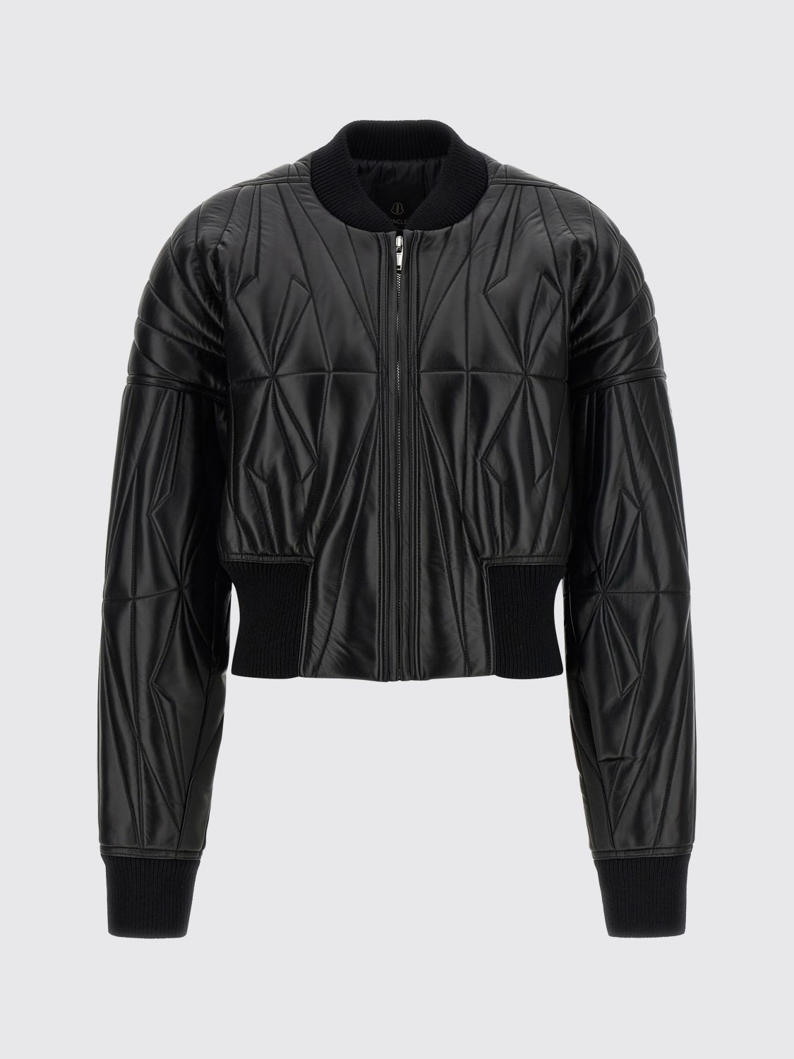 MONCLER Quilted Nappa Bomber Jacket Rick Owens x
