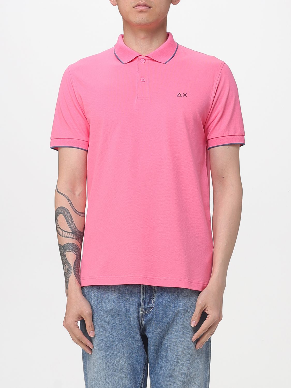 Sun68 Cotton Polo Shirt · XL
