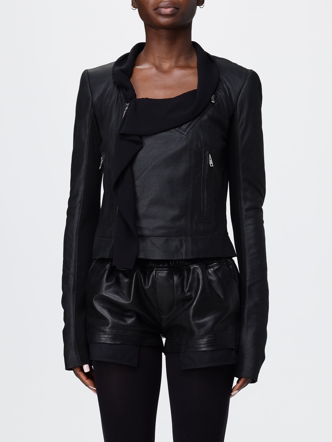 RICK OWENS Naska Lederjacke