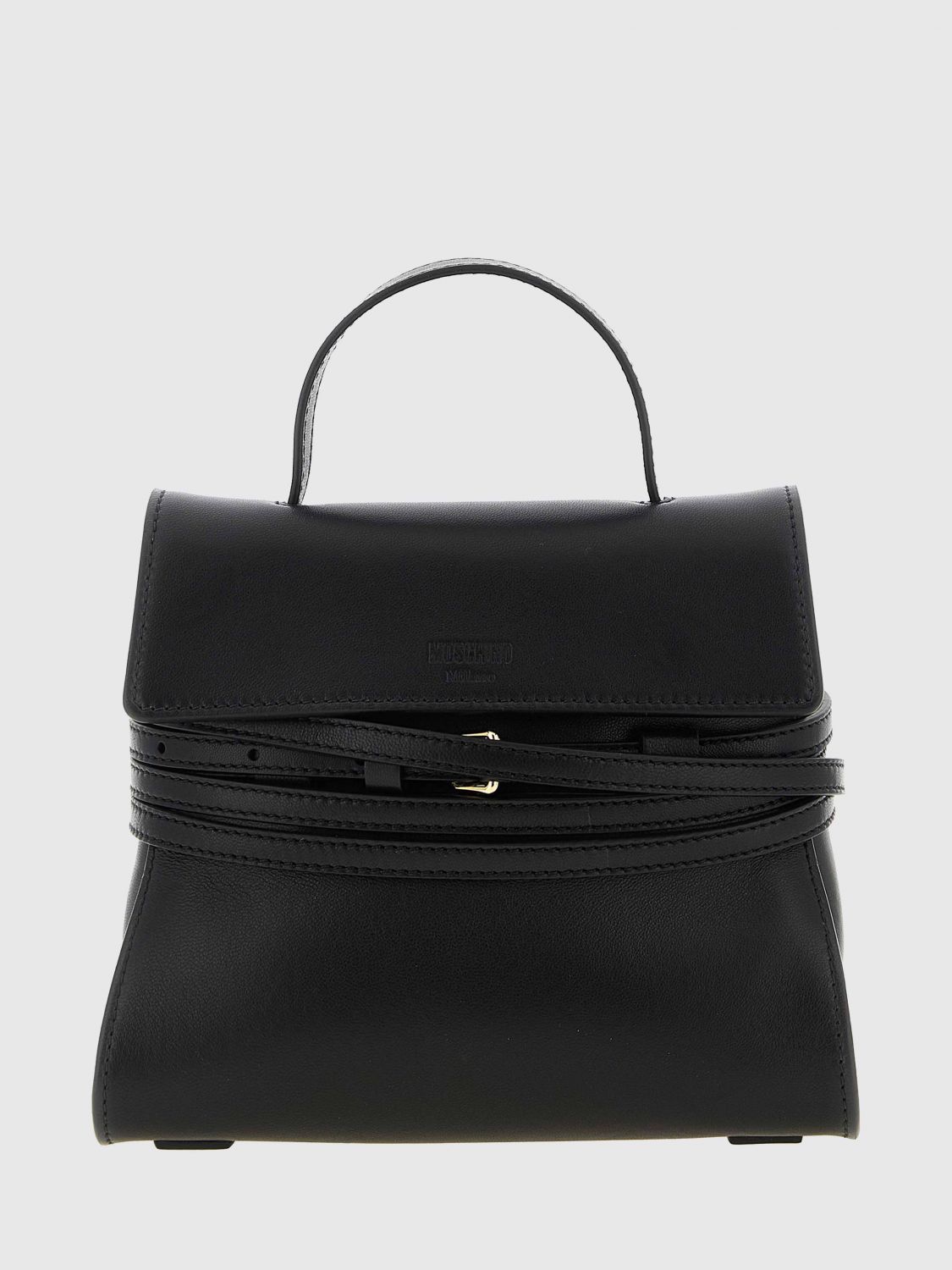 Moschino Couture Tie Me Leather Bag · OS