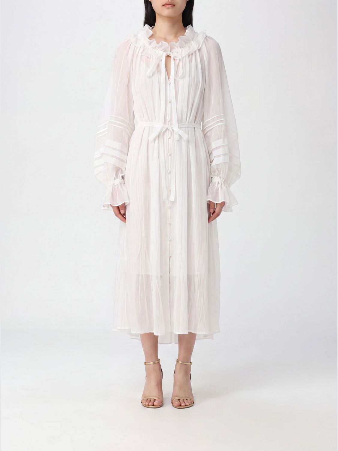 ZIMMERMANN Dress Woman color White