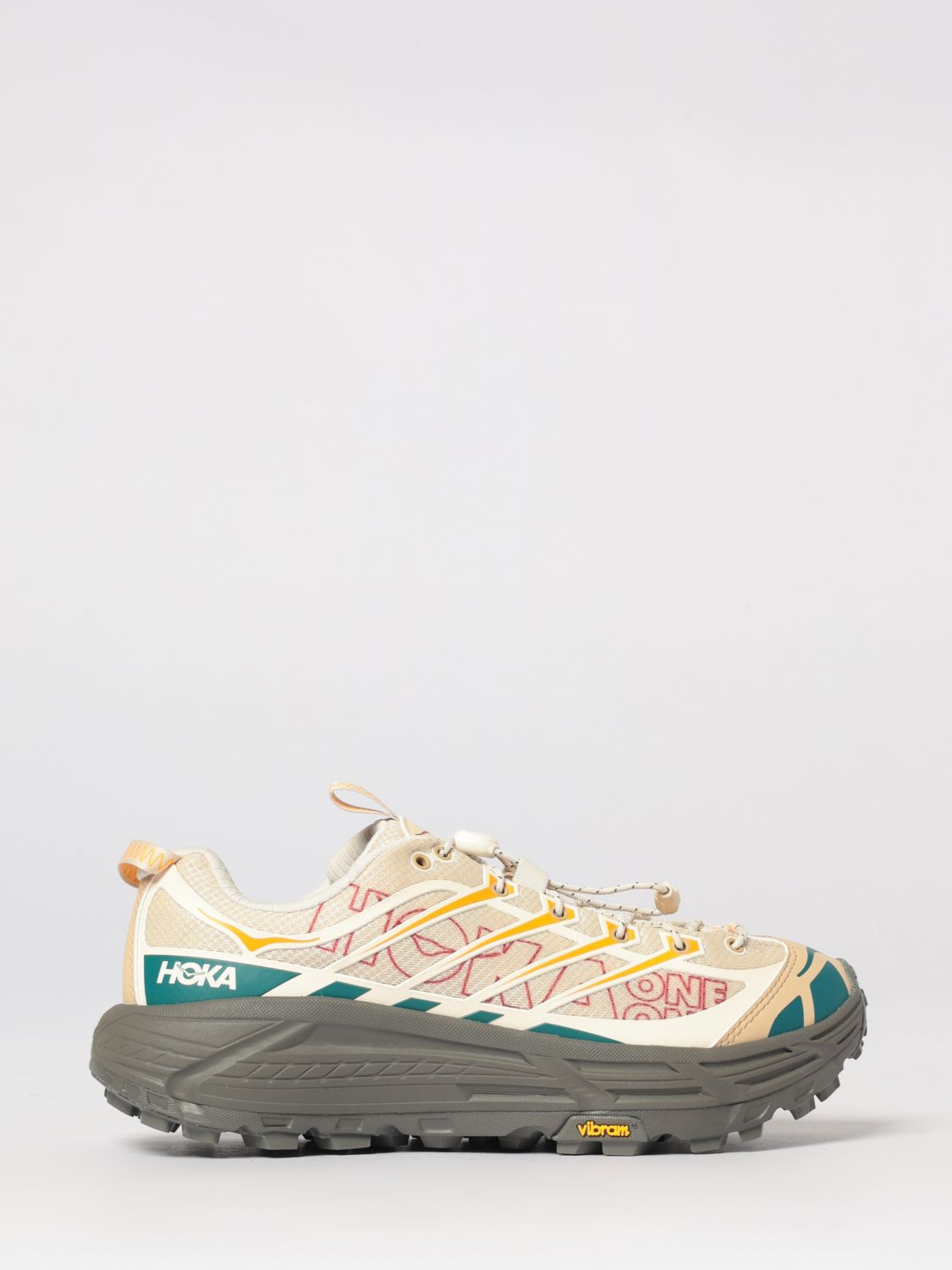 HOKA Mafate Three2 Sneakers aus technischem Gewebe und Gummi