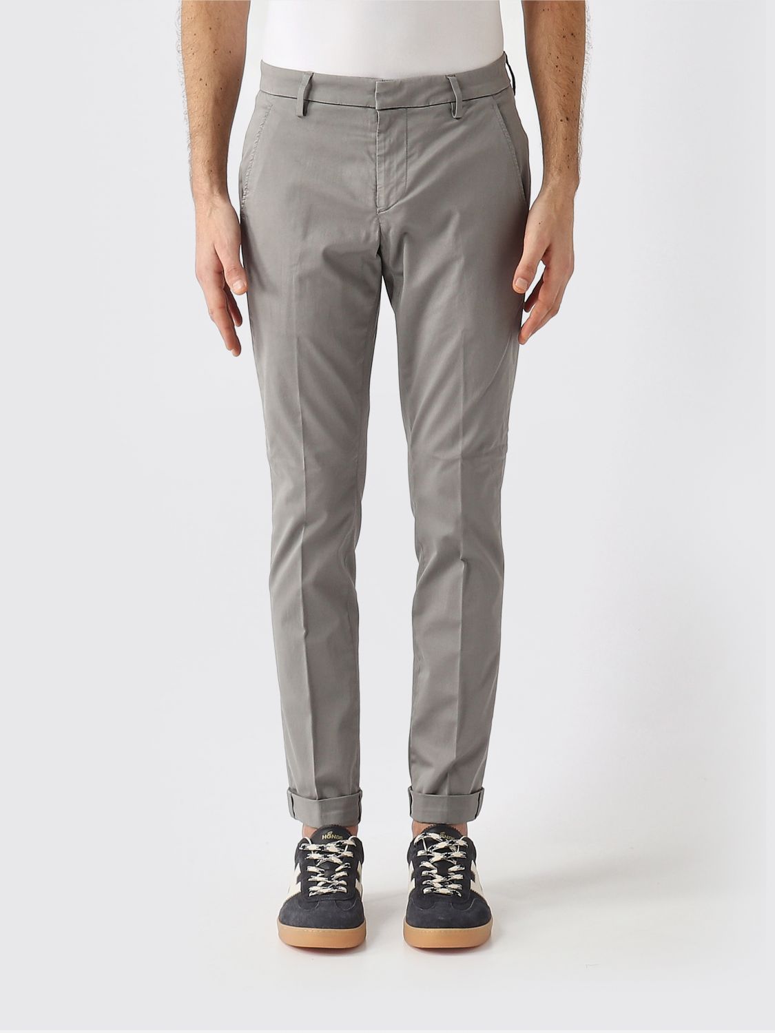 DONDUP Slim Fit Hose aus Stretch-Baumwolle