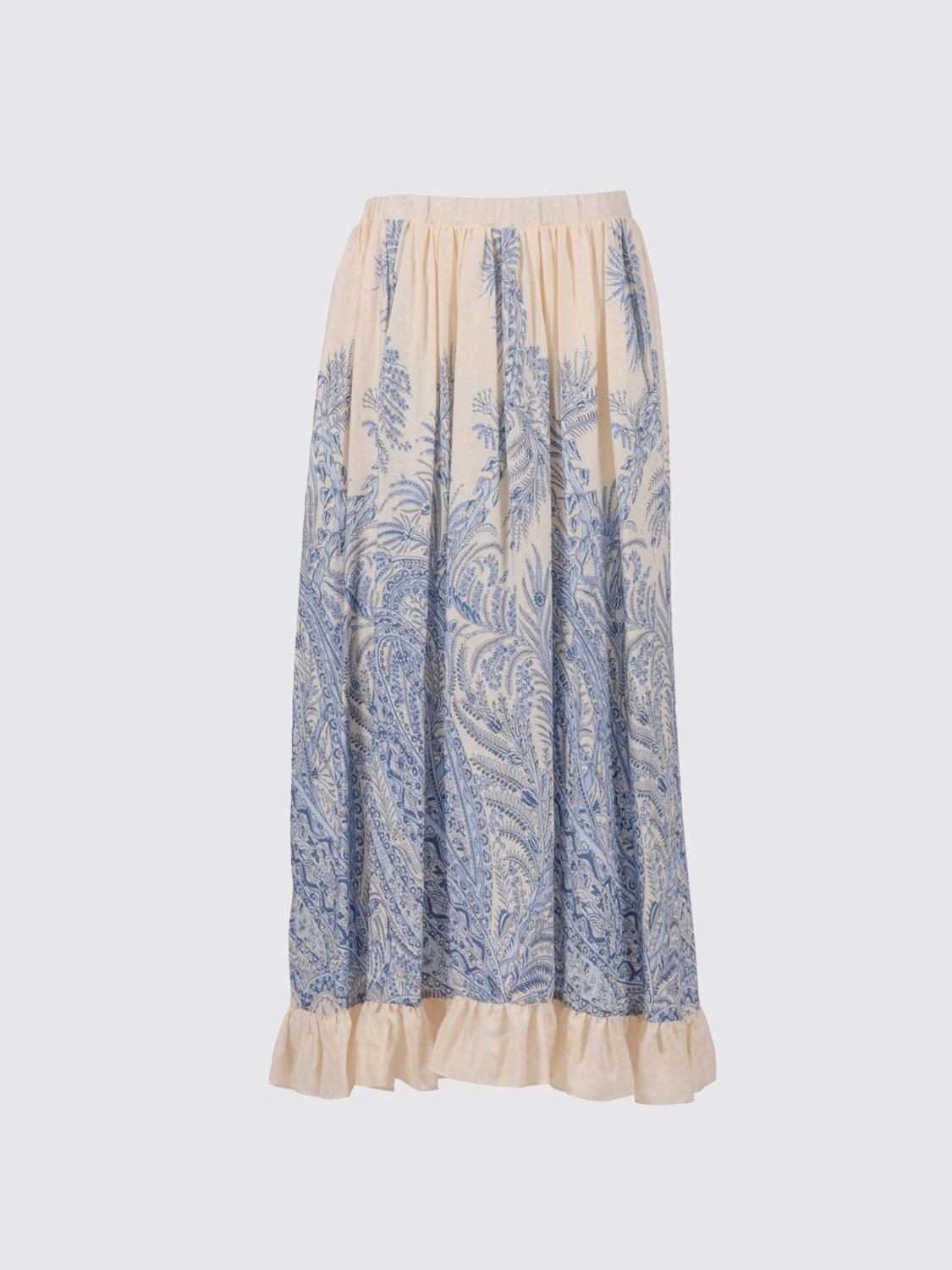 ETRO ETRO Long Viscose Skirt with Paisley Print　ETRO ペイズリー柄 ビスコース ロングスカート