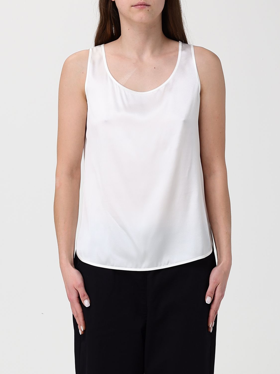 MM Max Mara Satin Top　MM マックスマーラ サテン トップ MM