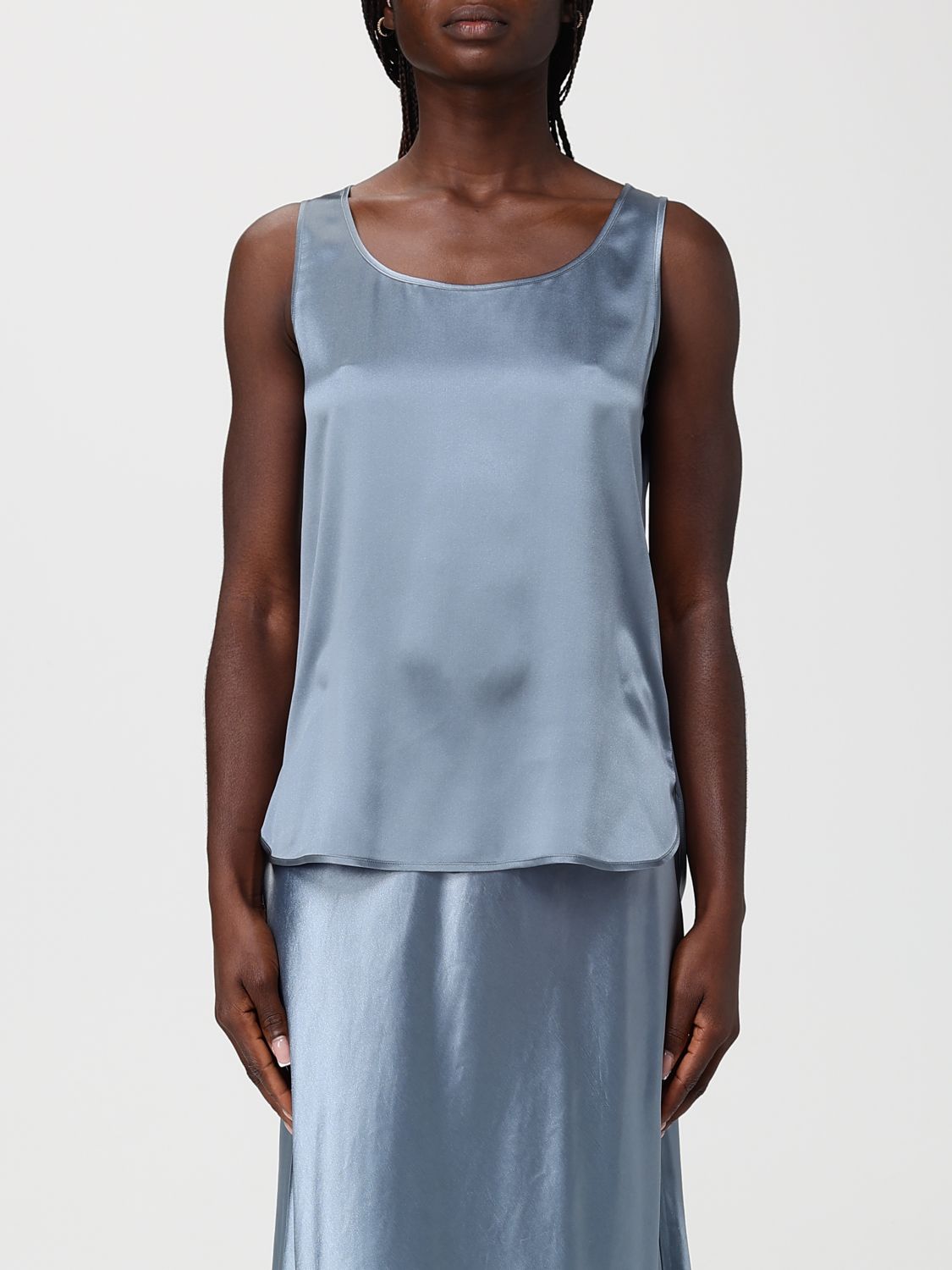 Mm Max Mara Satin Top