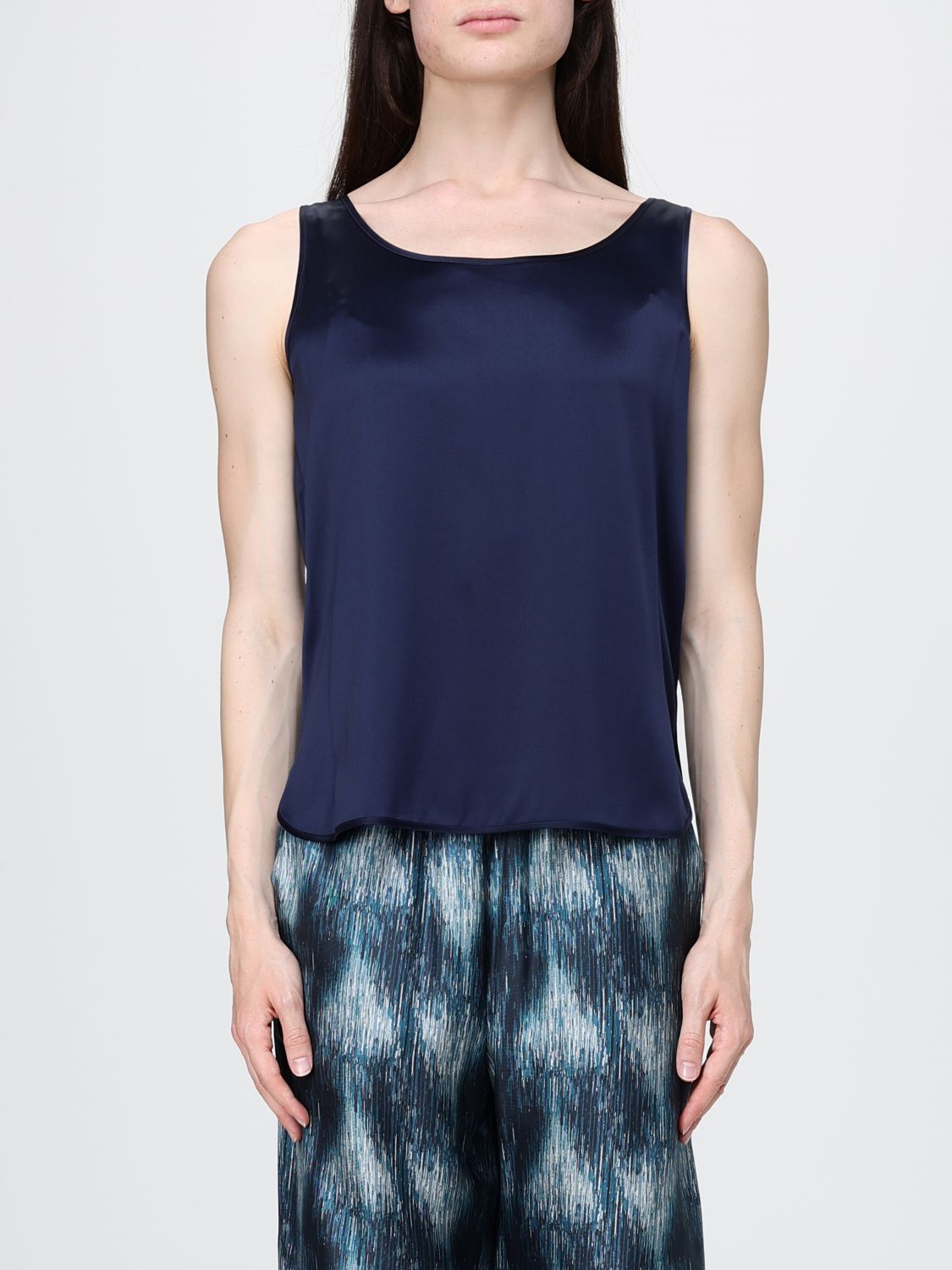 Mm Max Mara Satin Top