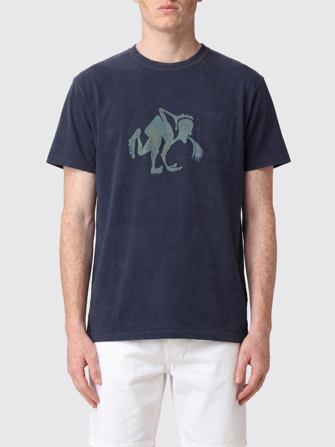 ERL T-Shirt Uomo colore Blue