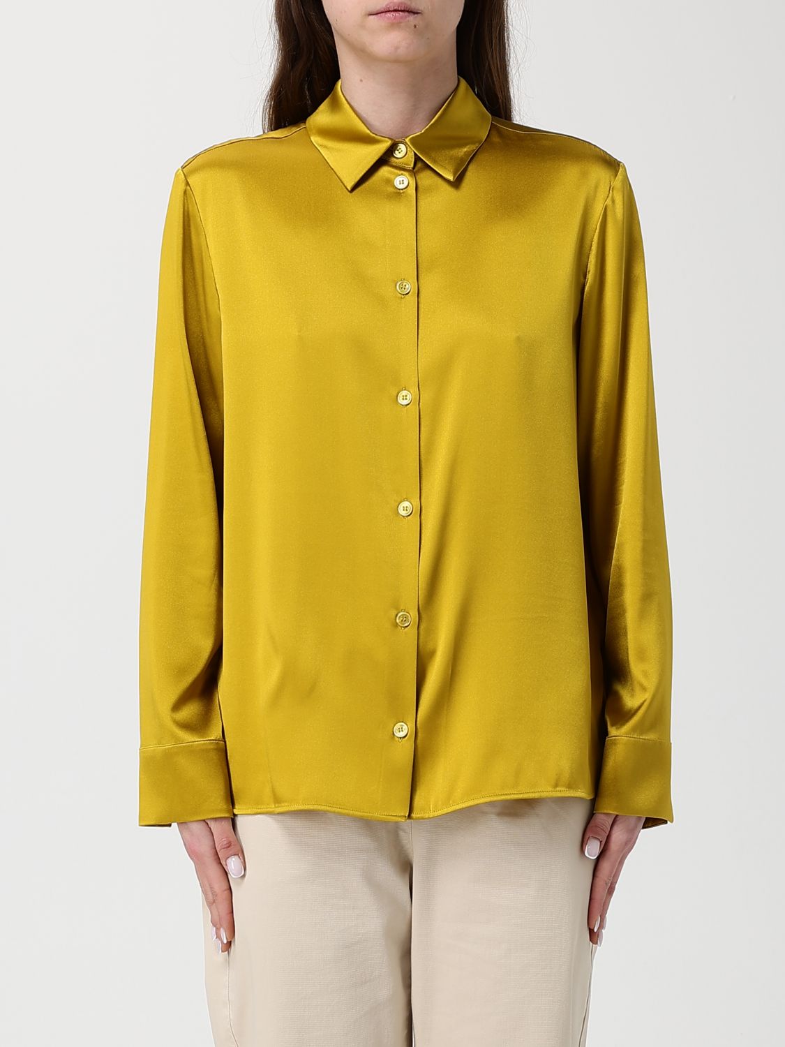 MM Max Mara Silk Shirt　MM マックスマーラ シルク シャツ MM