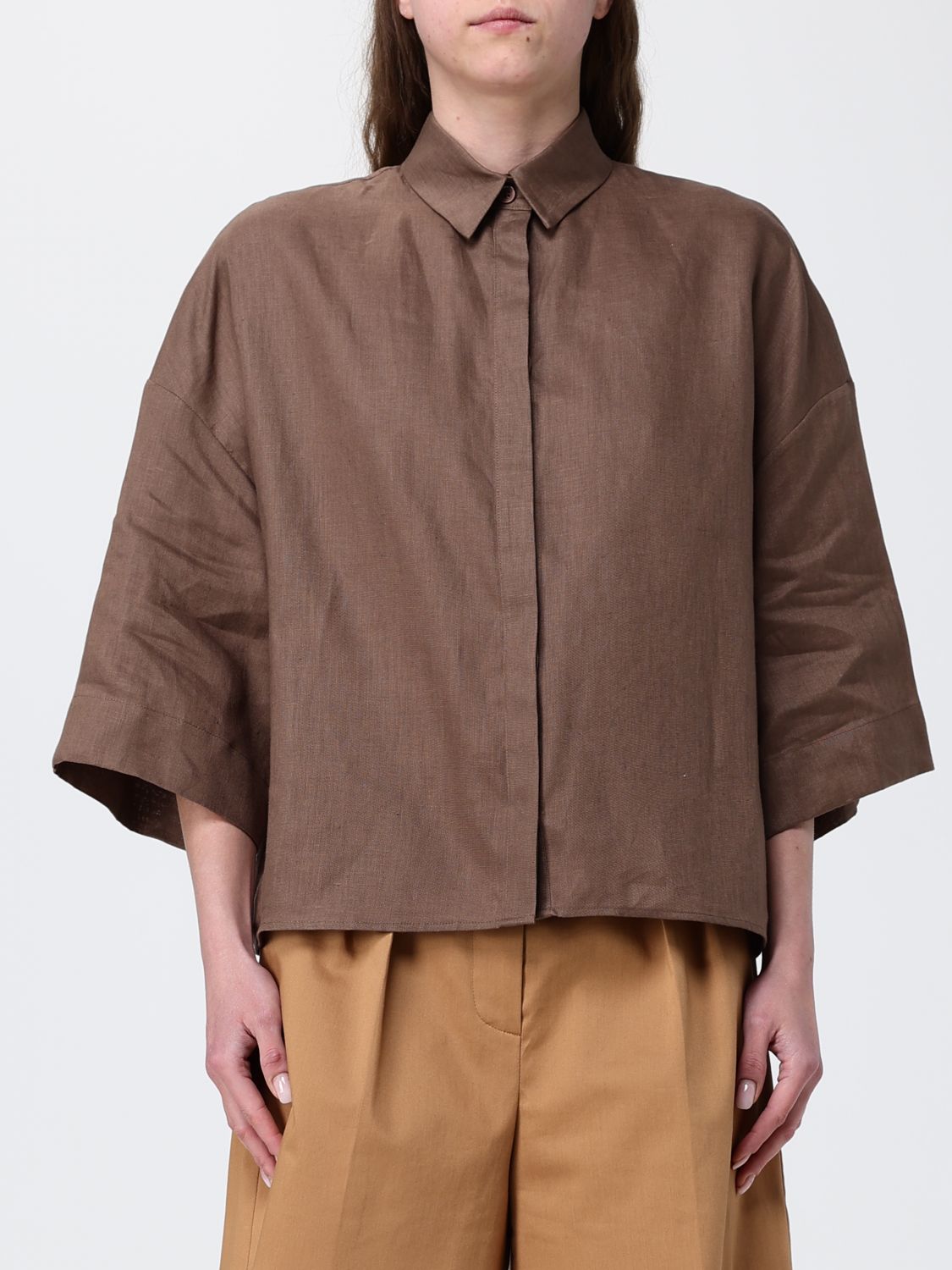 Mm Max Mara Linen Shirt