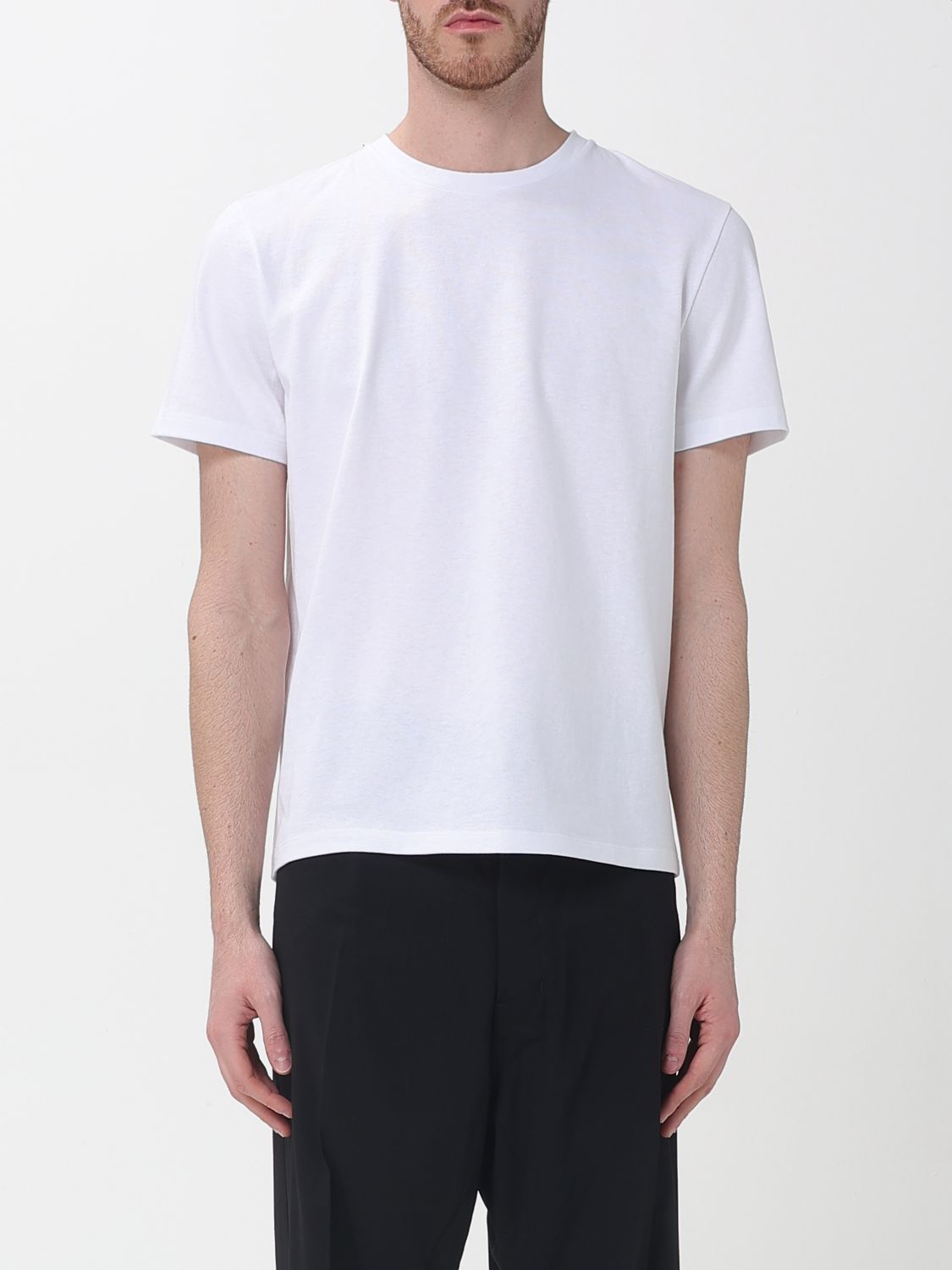 SAINT LAURENT T-shirt basic in cotone
