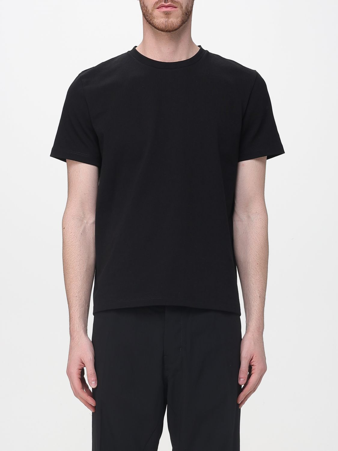 SAINT LAURENT T-shirt basic in cotone