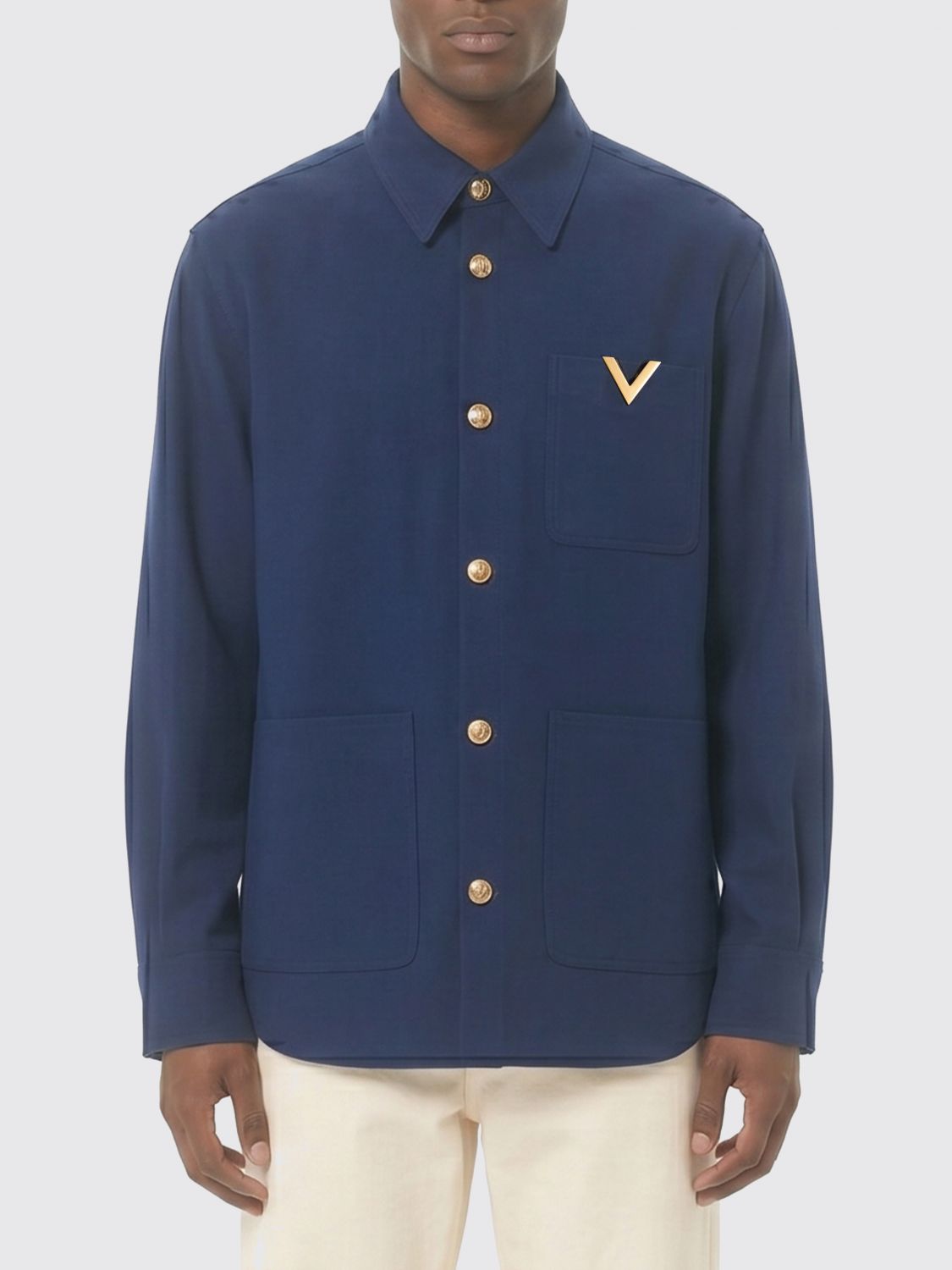 VALENTINO Camicia Uomo colore Blue