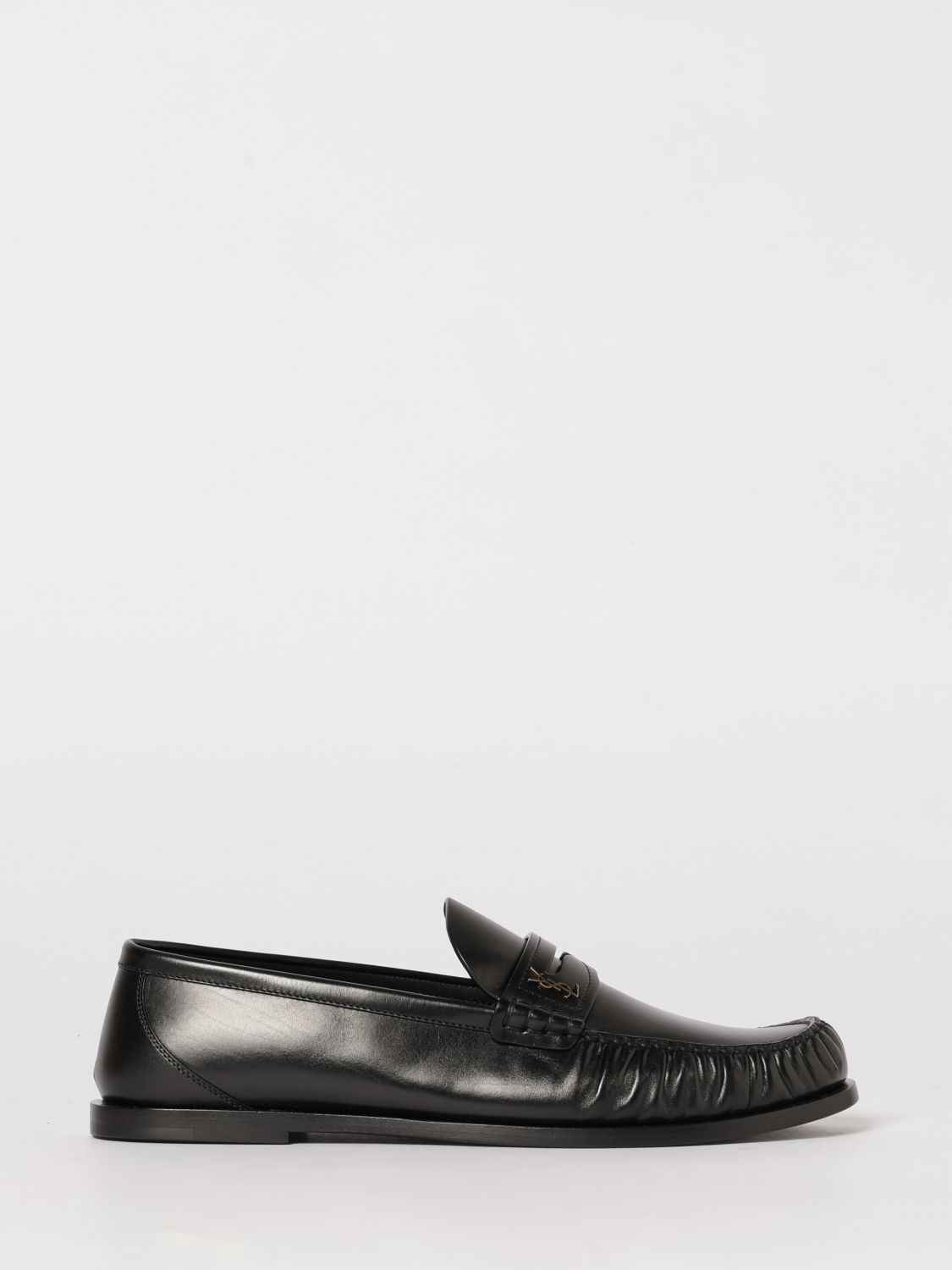 SAINT LAURENT Mocassino Le Loafer in pelle spazzolata