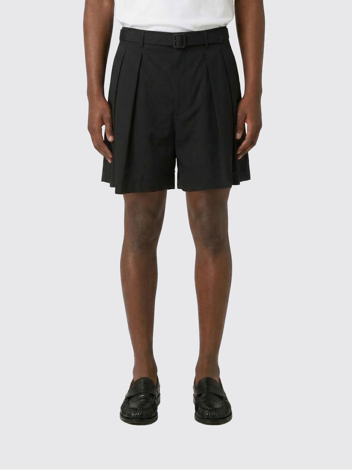 SAINT LAURENT Pantaloncini sartoriali in cotone