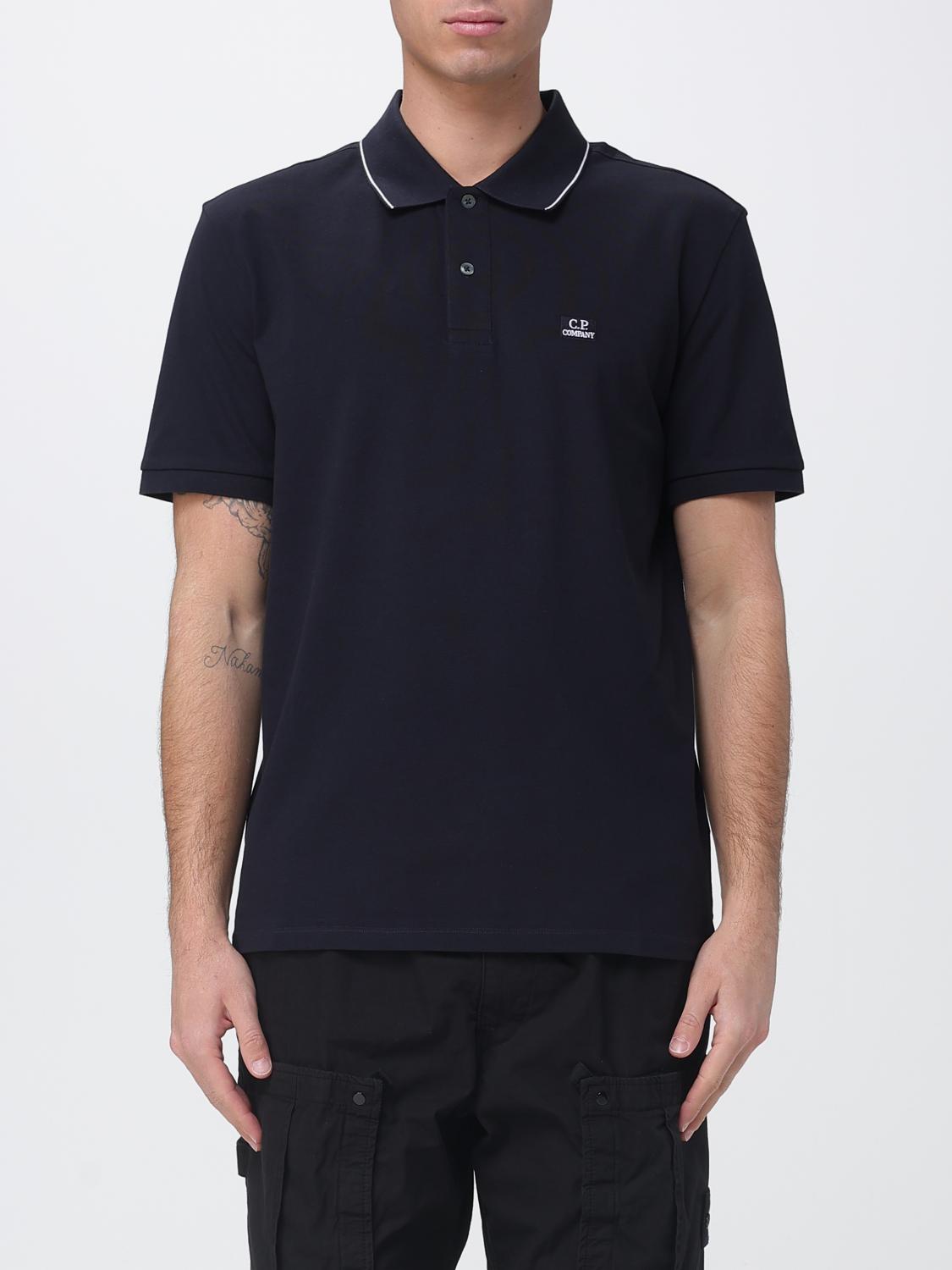 C.p. Company C. P. COMPANY Cotton Polo Shirt With Mini Logo