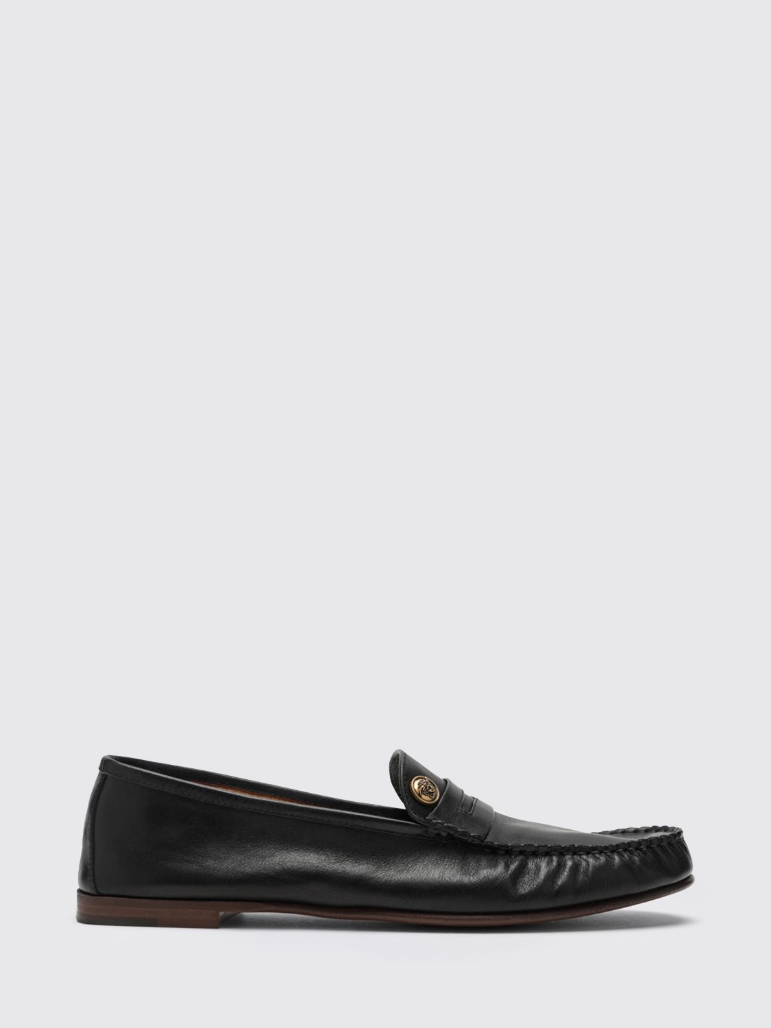 Versace Leather Loafers
