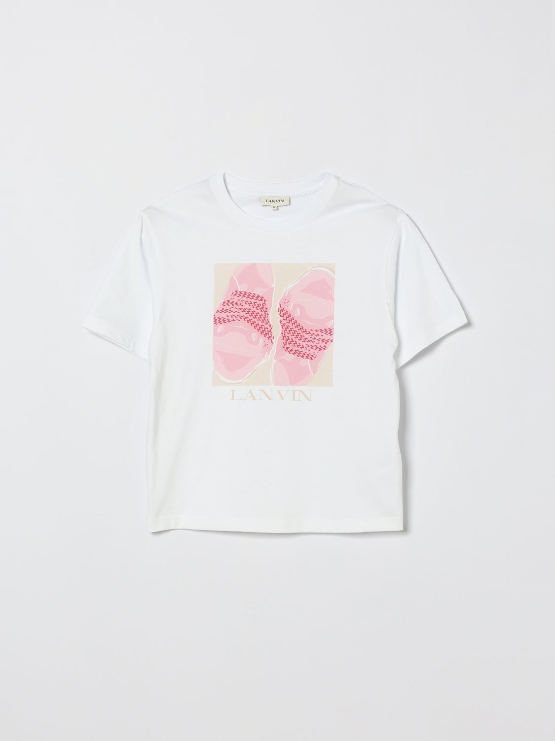 LANVIN Bedrucktes Baumwoll-T-Shirt