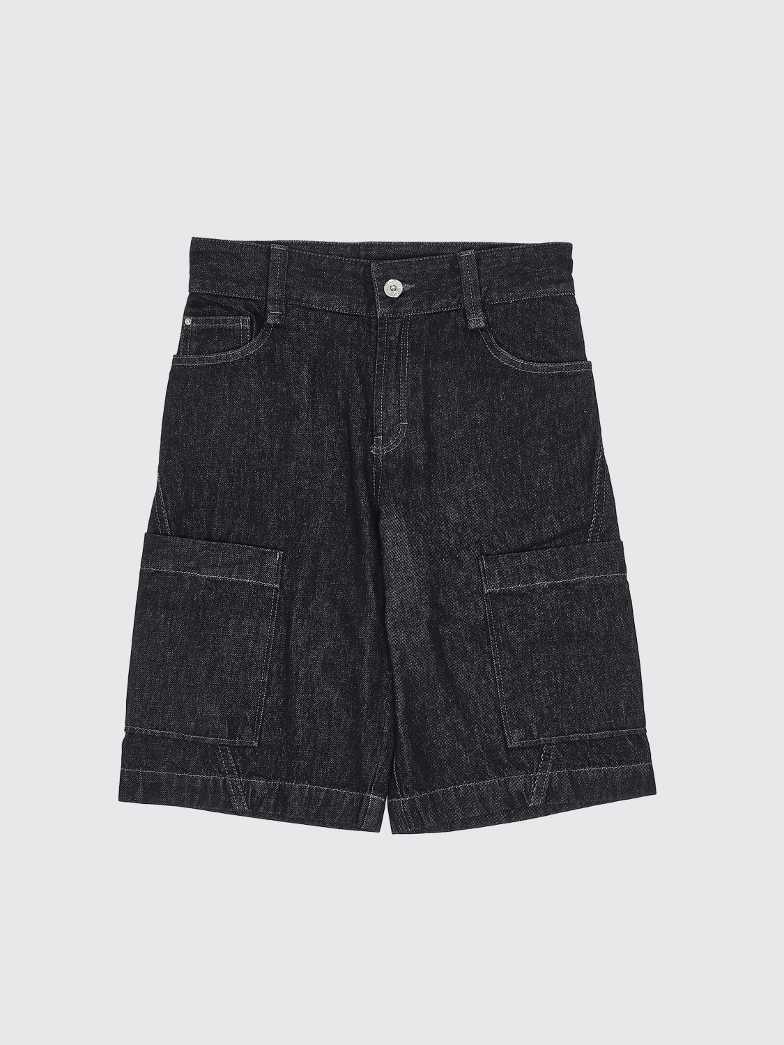 LANVIN Denim Cargo Shorts