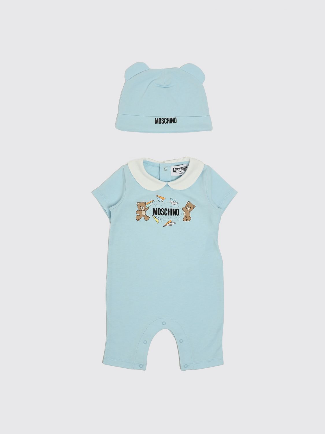 MOSCHINO Completo Bambino colore Celeste