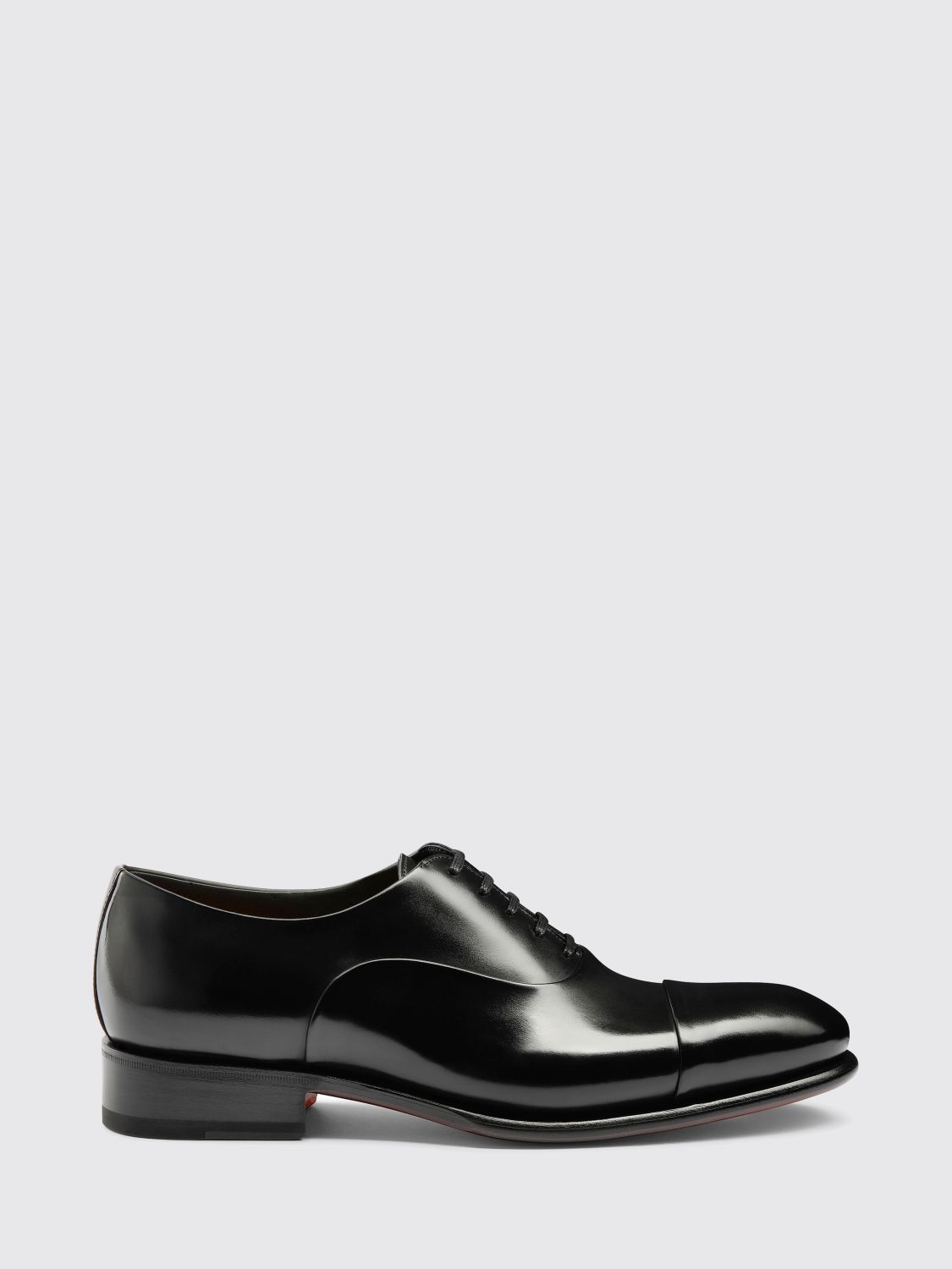 Santoni Brushed Leather Oxford