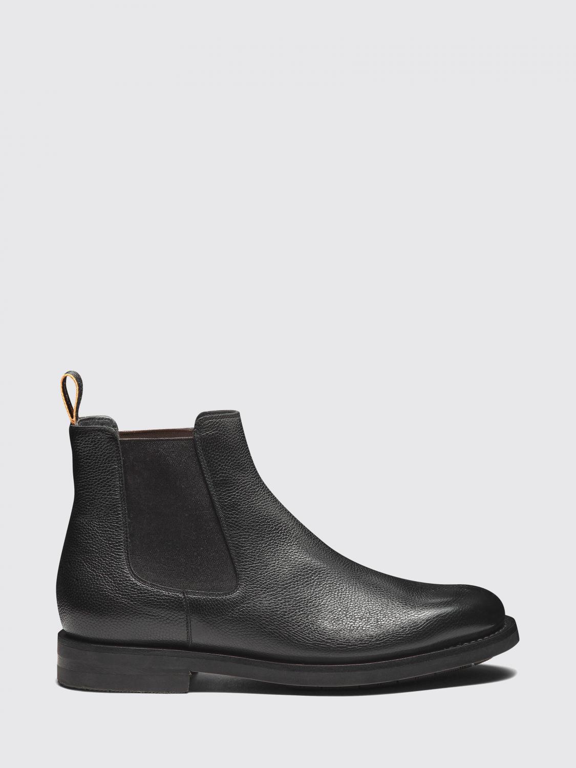 SANTONI Stivaletti Uomo colore Nero