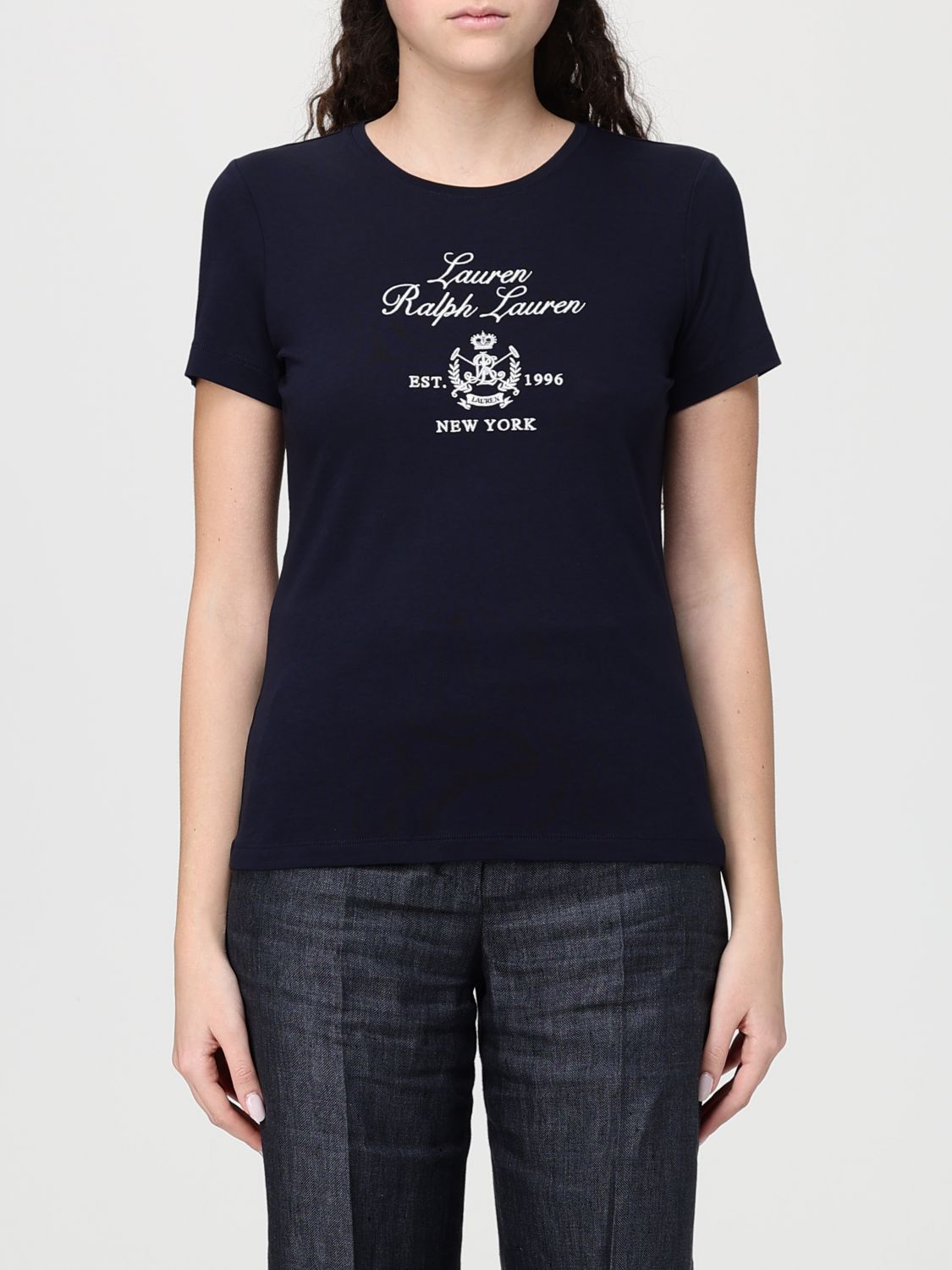 LAUREN RALPH LAUREN Baumwoll-T-Shirt mit Logo