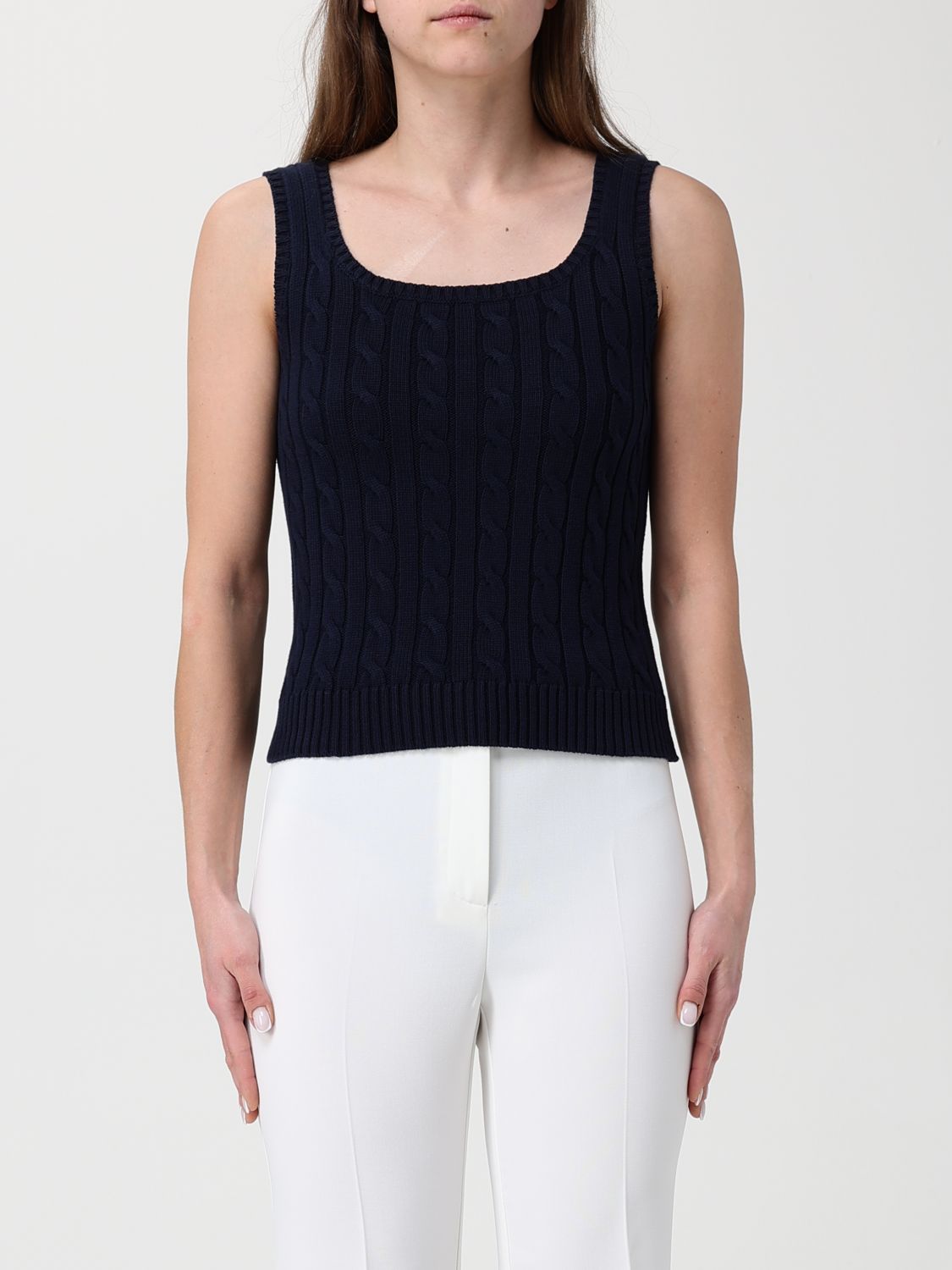 LAUREN RALPH LAUREN Baumwollstricktop