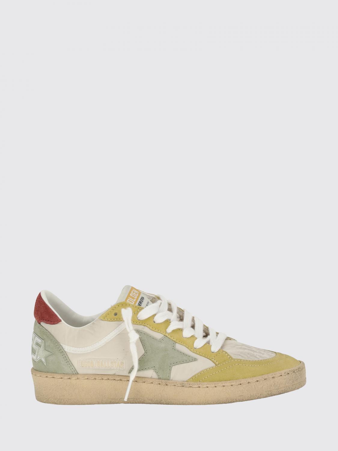 GOLDEN GOOSE Ball Star Sneakers aus Used-Wildleder und Nylon