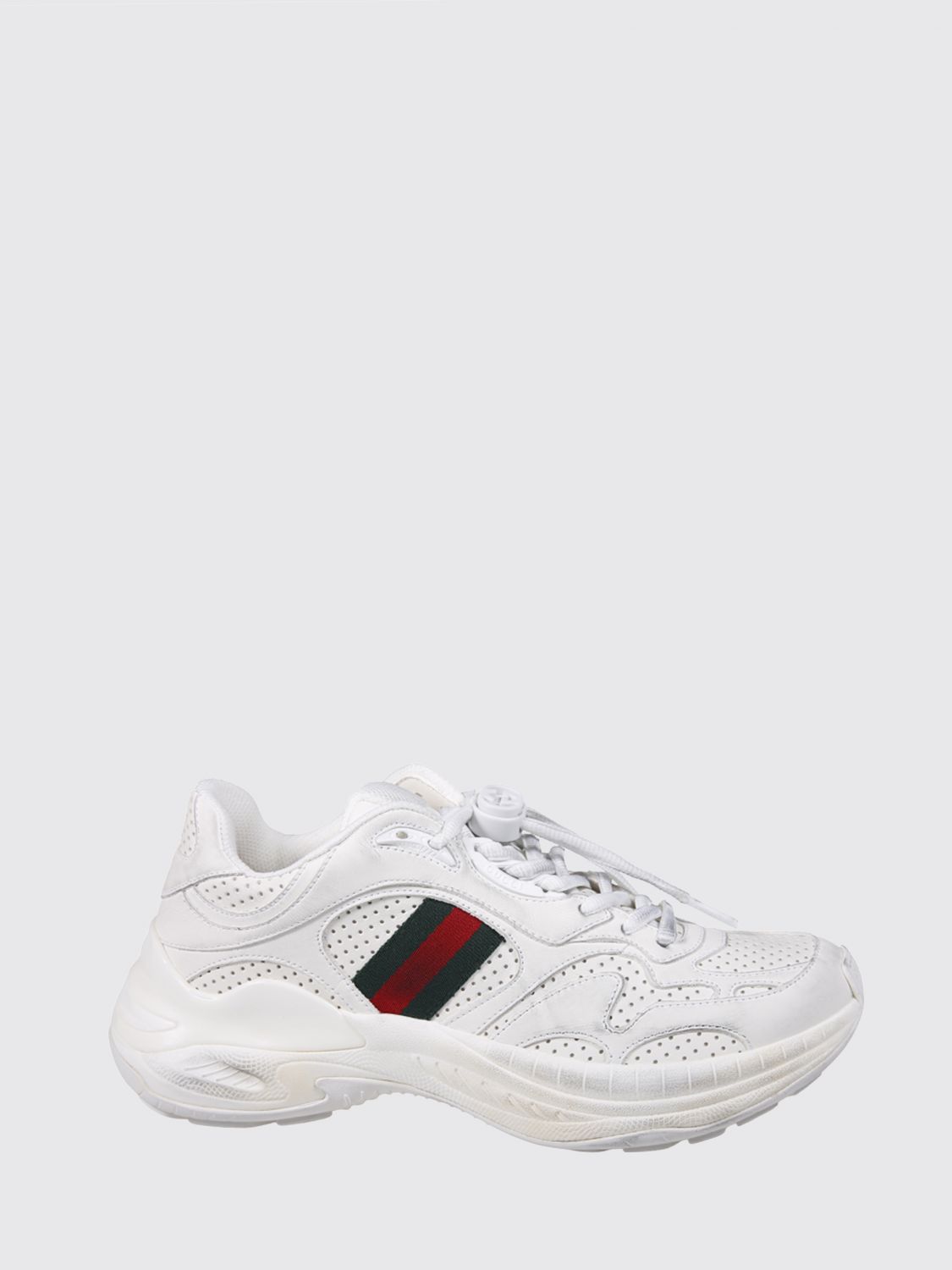 GUCCI Sneakers 2.0 in pelle traforata