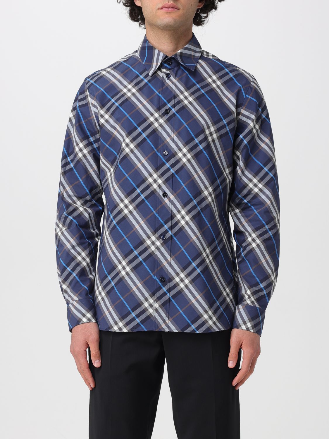 BURBERRY Cappotto Uomo colore Blue