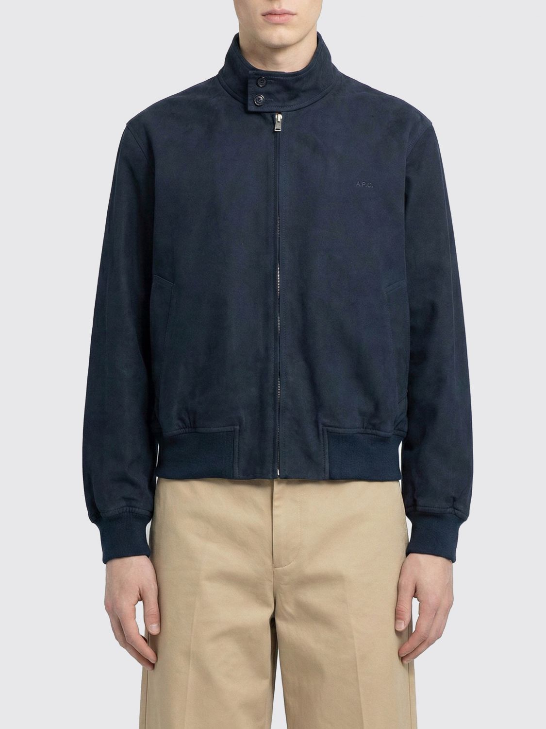 A. P.C. Baumwoll-Bomberjacke