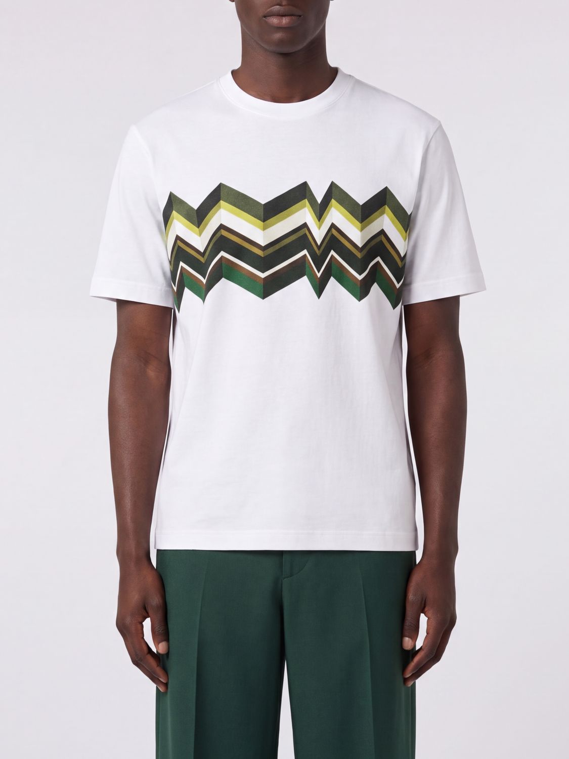 MISSONI Zig-Zag Cotton T-Shirt