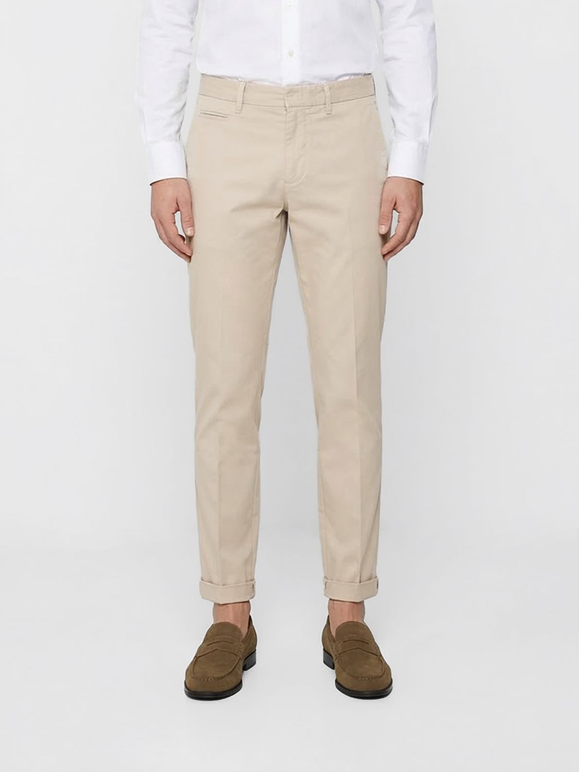 DONDUP Chino-Hose aus Stretch-Baumwolle